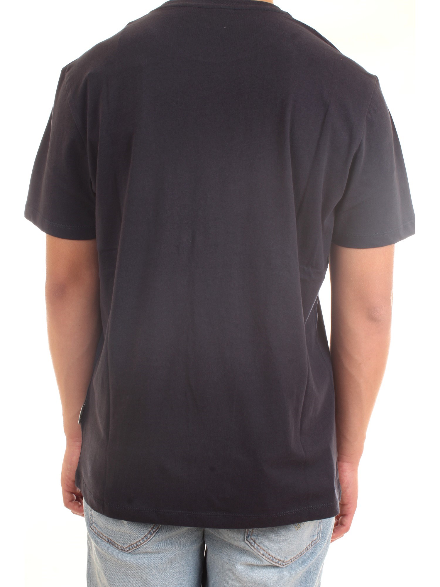 NAPAPIJRI NP0A4F9O Blue Clothing Man T-Shirt/Polo NAPAPIJRI NP0A4F9O Blue Clothing Man T-Shirt/Polo
