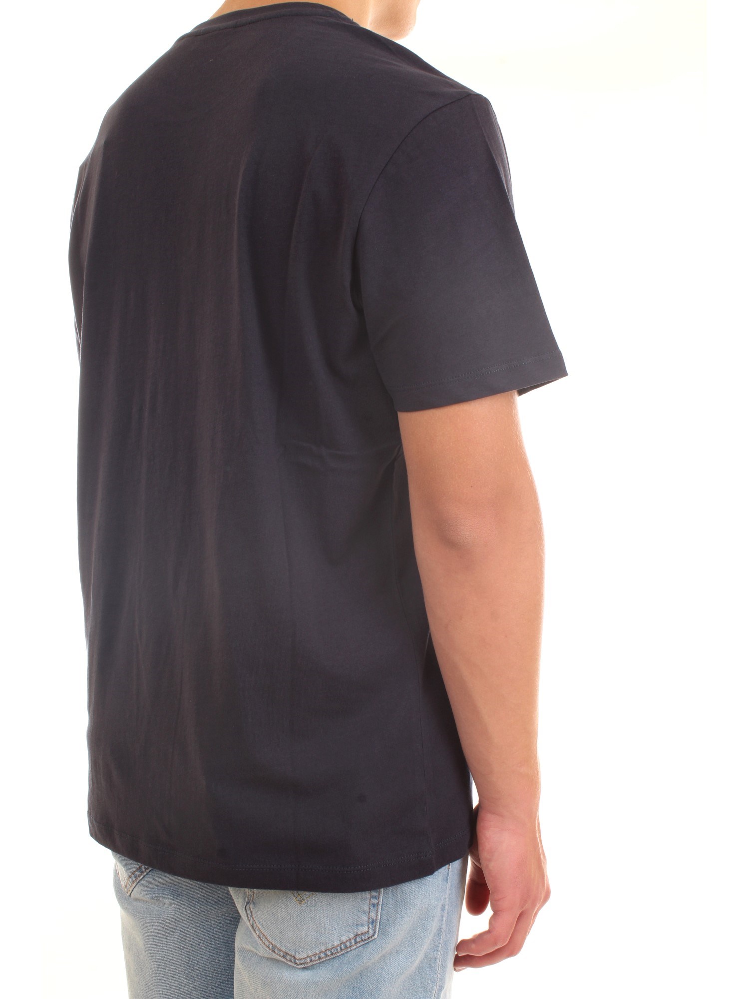 NAPAPIJRI NP0A4F9O Blue Clothing Man T-Shirt/Polo NAPAPIJRI NP0A4F9O Blue Clothing Man T-Shirt/Polo