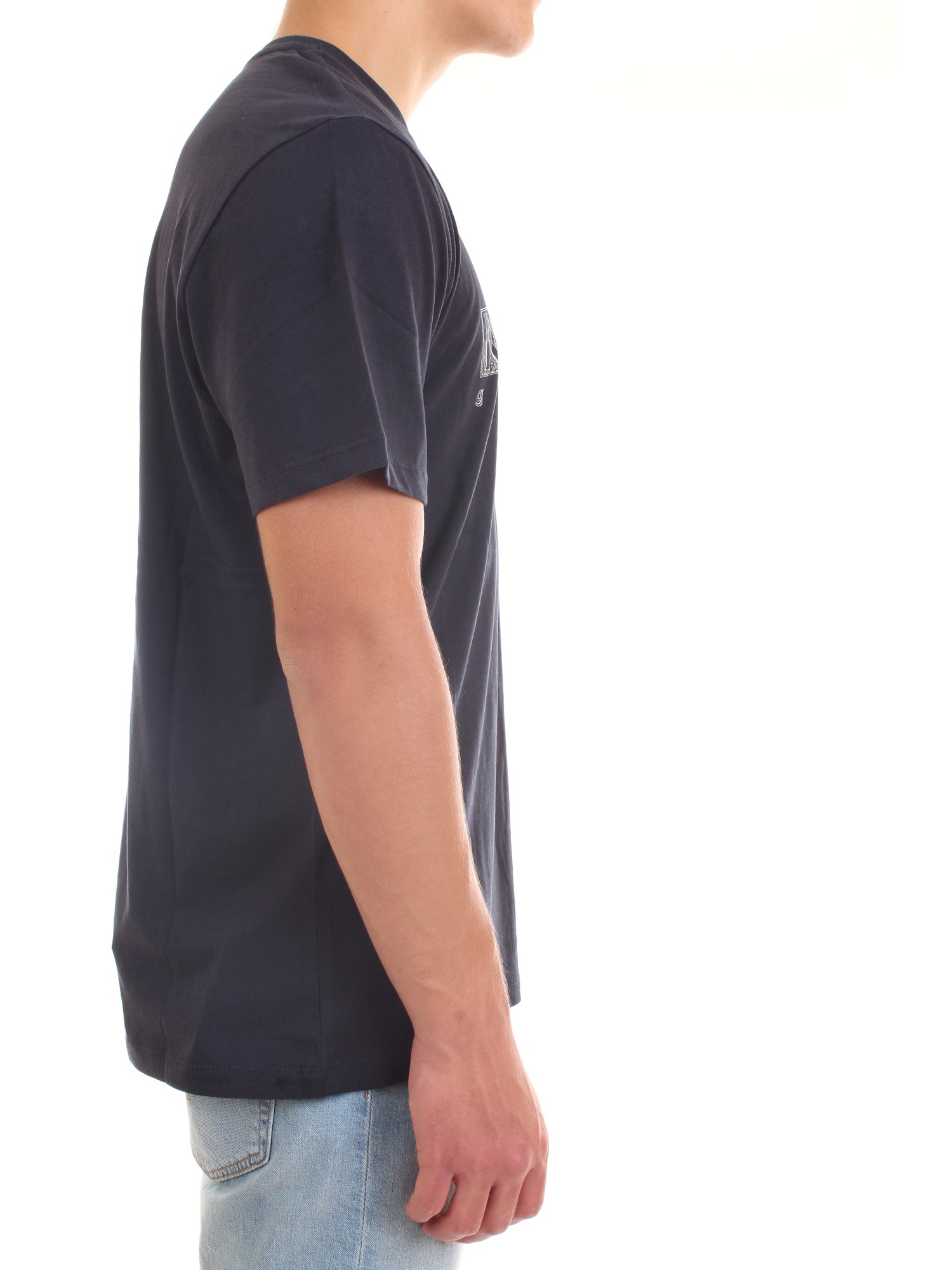 NAPAPIJRI NP0A4F9O Blue Clothing Man T-Shirt/Polo NAPAPIJRI NP0A4F9O Blue Clothing Man T-Shirt/Polo