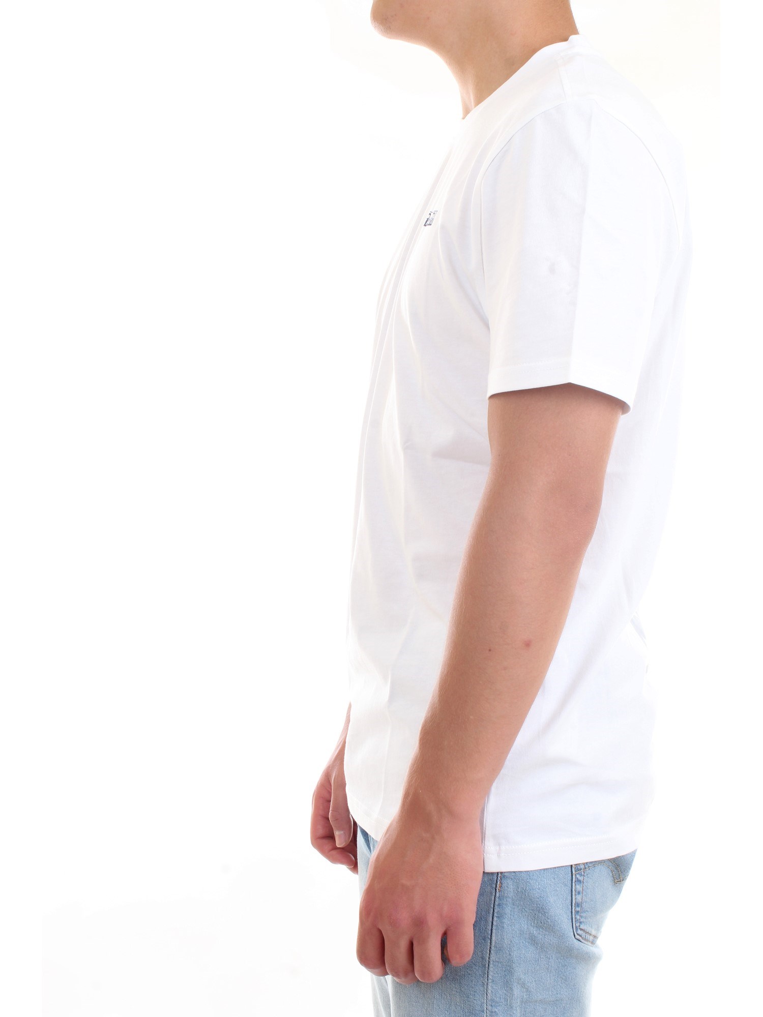 NAPAPIJRI NP0A4F7F White Clothing Man T-Shirt/Polo NAPAPIJRI NP0A4F7F White Clothing Man T-Shirt/Polo