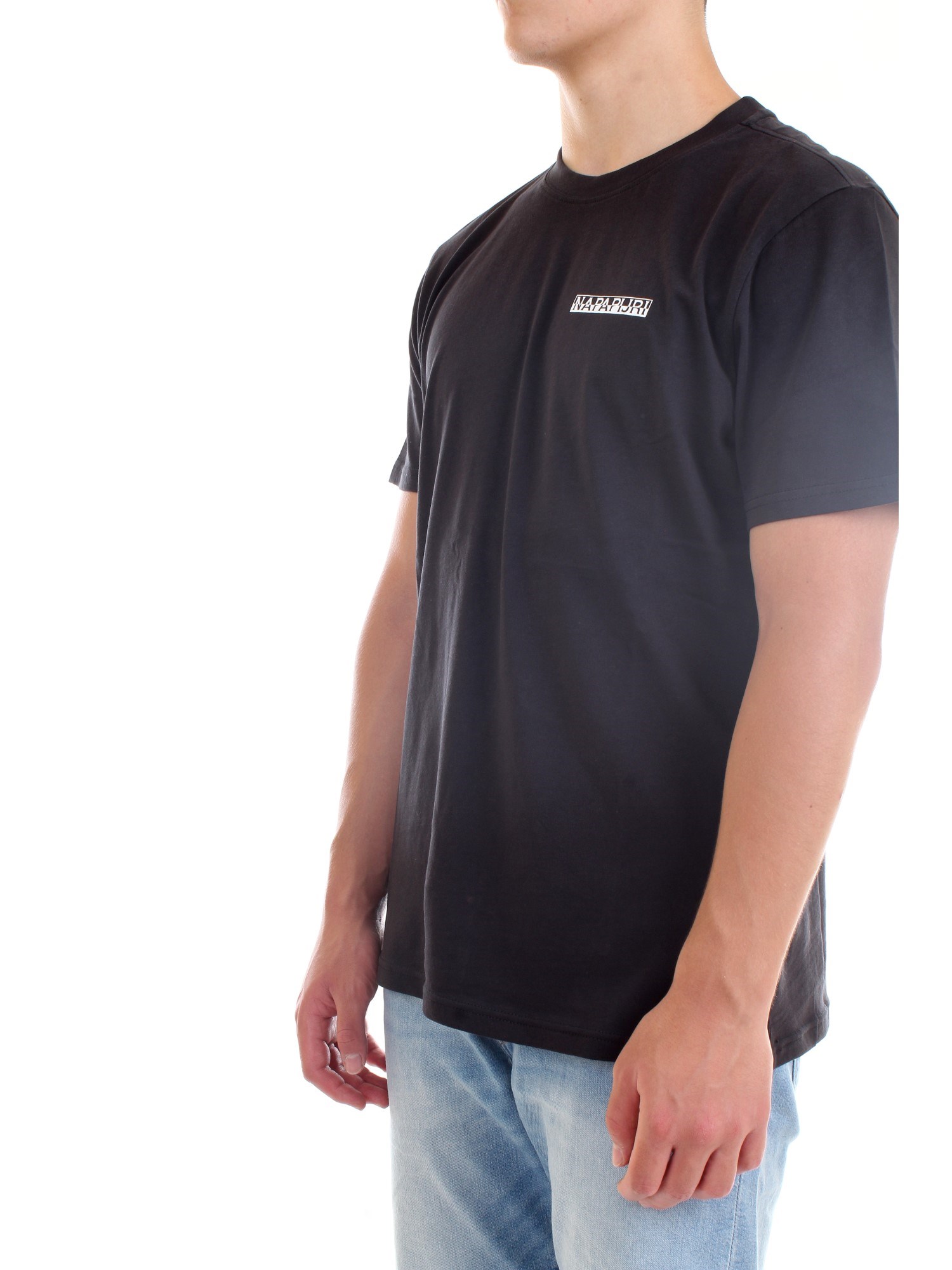 NAPAPIJRI NP0A4F7F Black Clothing Man T-Shirt/Polo NAPAPIJRI NP0A4F7F Black Clothing Man T-Shirt/Polo