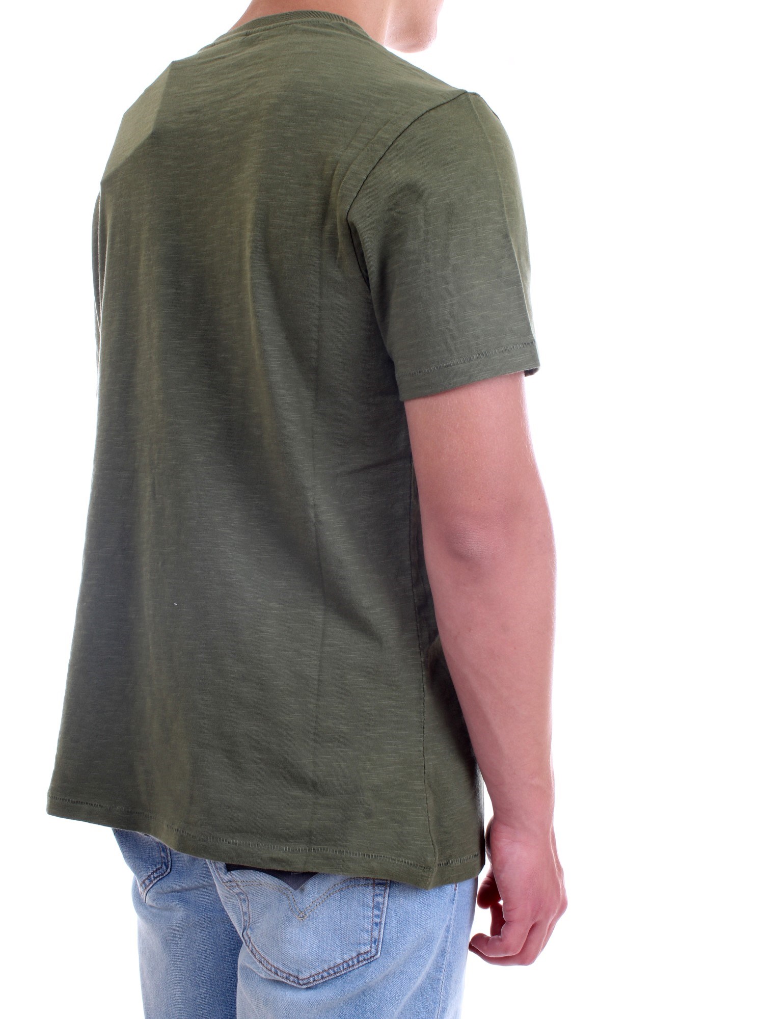 NAPAPIJRI NP0A4F6J Green Clothing Man T-Shirt/Polo NAPAPIJRI NP0A4F6J Green Clothing Man T-Shirt/Polo