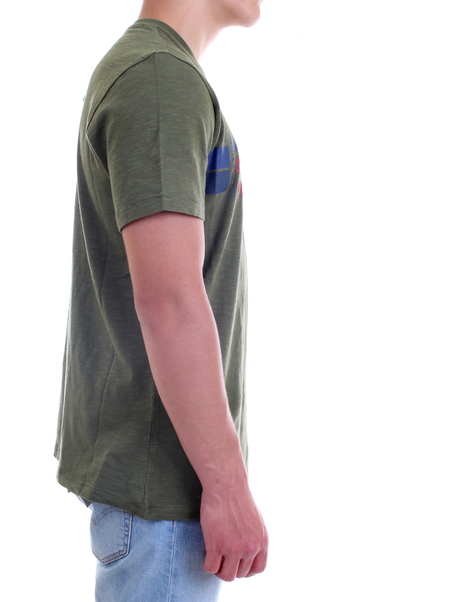 NAPAPIJRI NP0A4F6J Green Clothing Man T-Shirt/Polo NAPAPIJRI NP0A4F6J Green Clothing Man T-Shirt/Polo