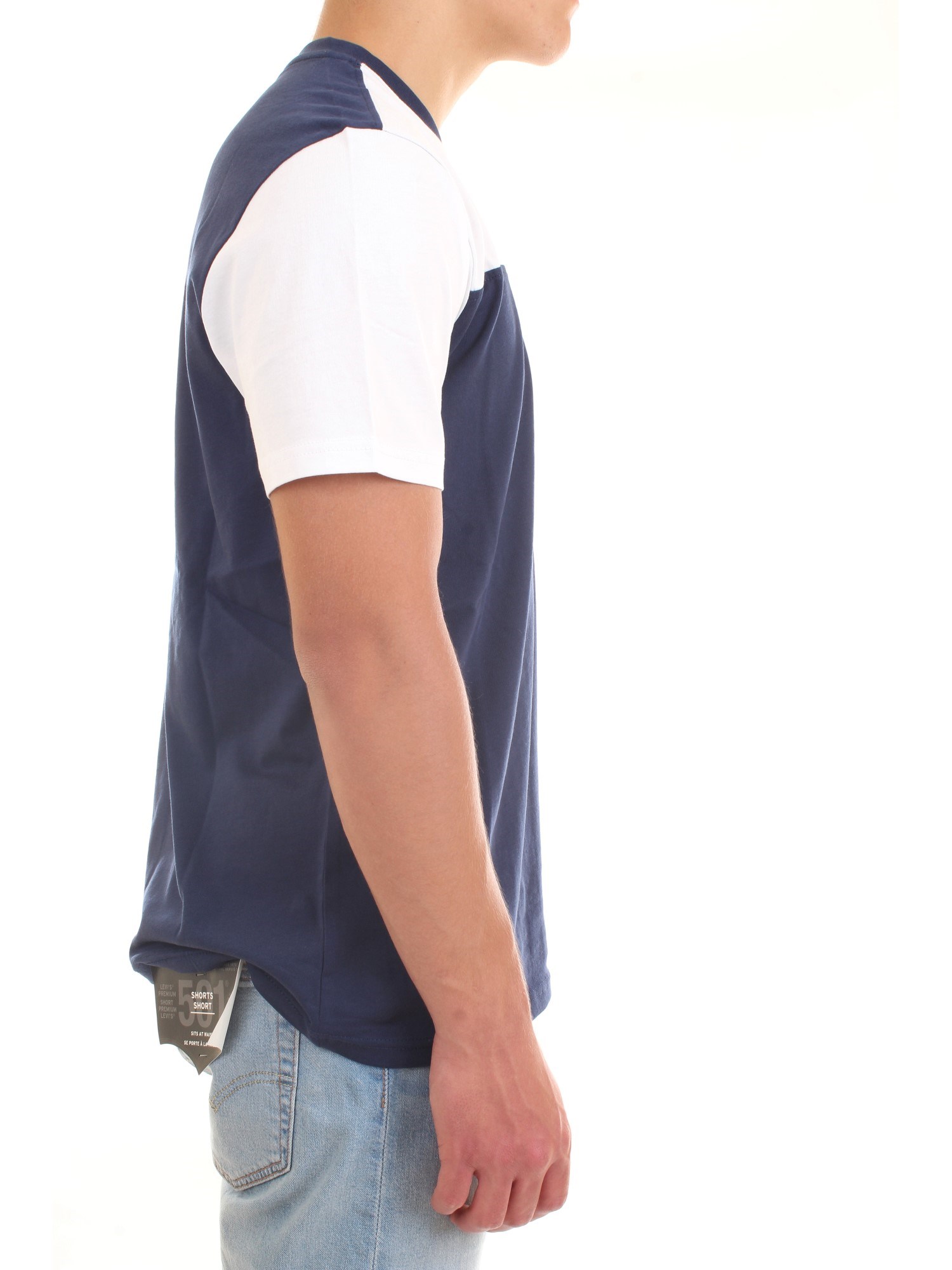 NAPAPIJRI NP0A4F6T Blue Clothing Man T-Shirt/Polo NAPAPIJRI NP0A4F6T Blue Clothing Man T-Shirt/Polo