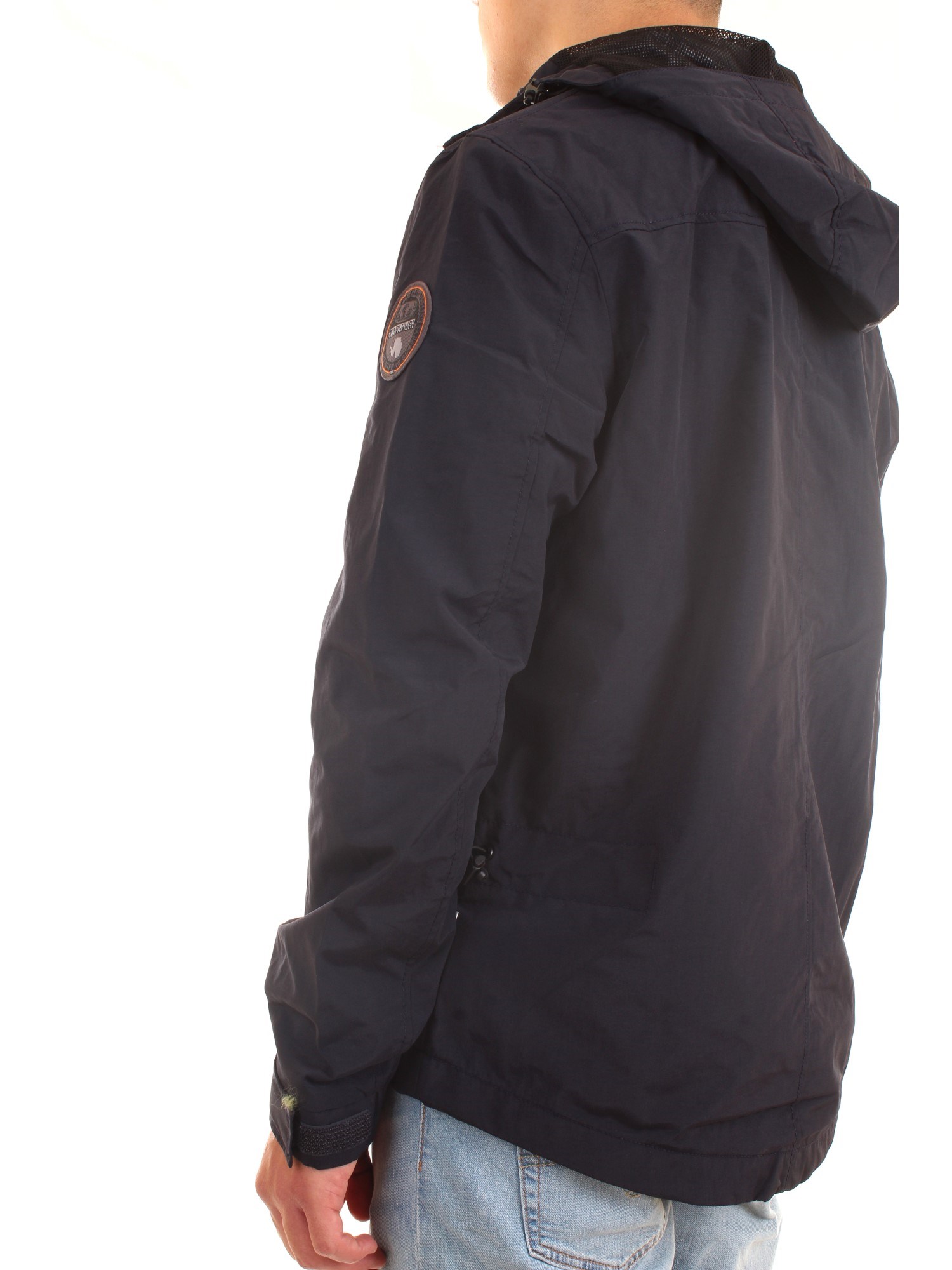 NAPAPIJRI NP0A4F7P Blue Clothing Man Jacket NAPAPIJRI NP0A4F7P Blue Clothing Man Jacket