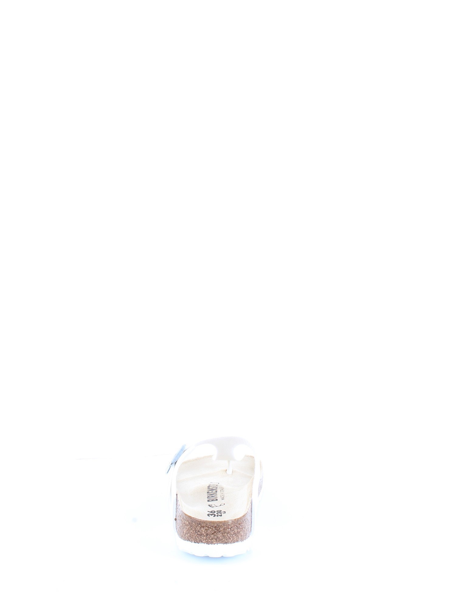 BIRKENSTOCK 0043731 White Shoes Woman Thongs BIRKENSTOCK 0043731 White Shoes Woman Thongs