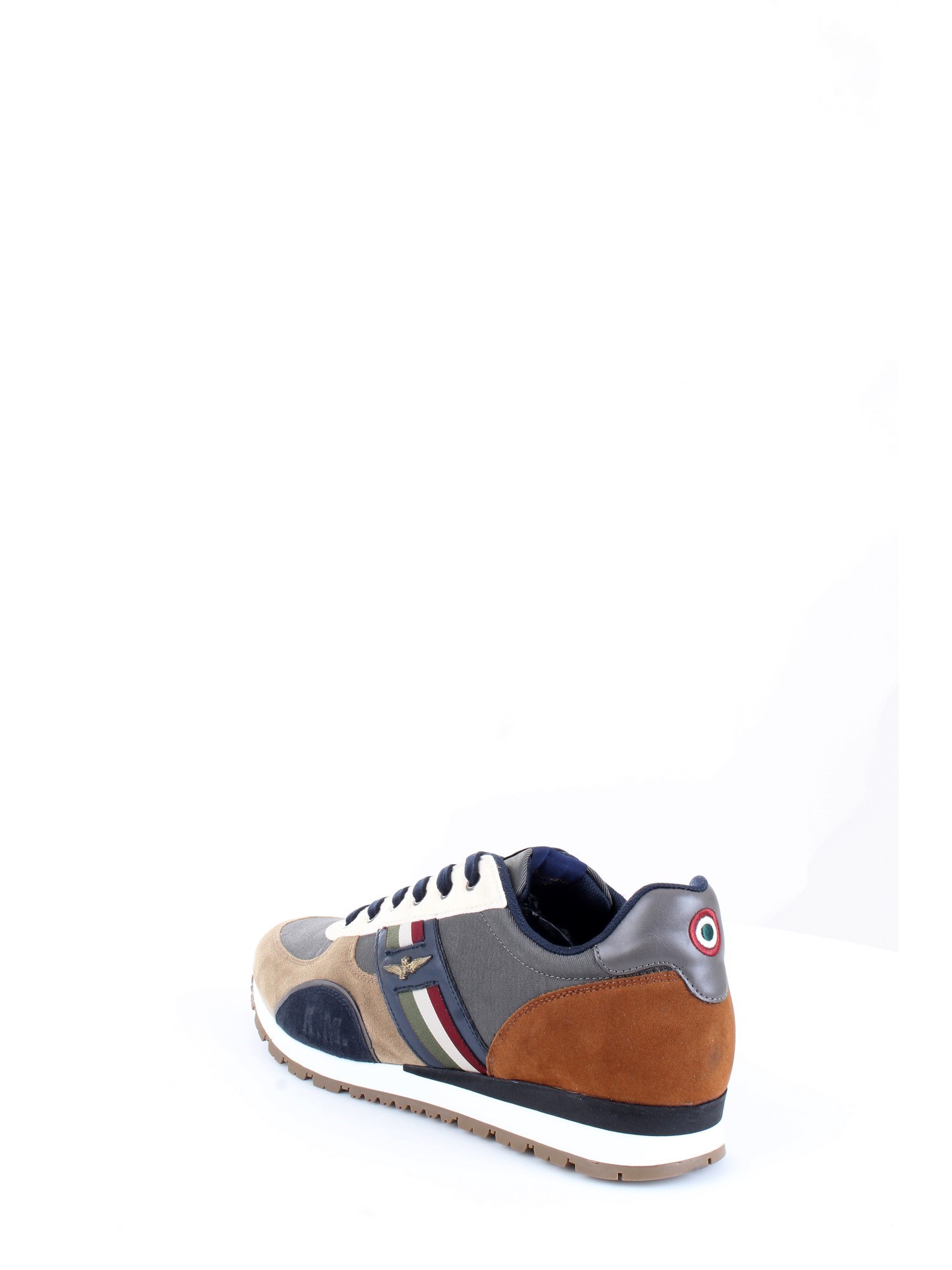 AERONAUTICA MILITARE 212SC190CT2906 Grey Shoes Man Sneakers AERONAUTICA MILITARE 212SC190CT2906 Grey Shoes Man Sneakers