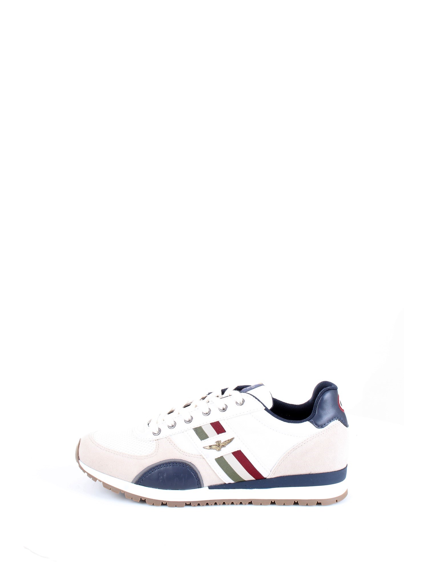 AERONAUTICA MILITARE 212SC190CT2906 White Shoes Man Sneakers AERONAUTICA MILITARE 212SC190CT2906 White Shoes Man Sneakers