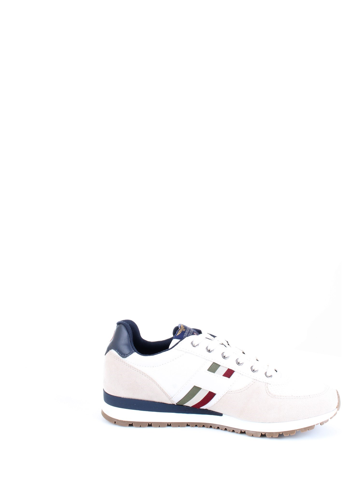 AERONAUTICA MILITARE 212SC190CT2906 White Shoes Man Sneakers AERONAUTICA MILITARE 212SC190CT2906 White Shoes Man Sneakers