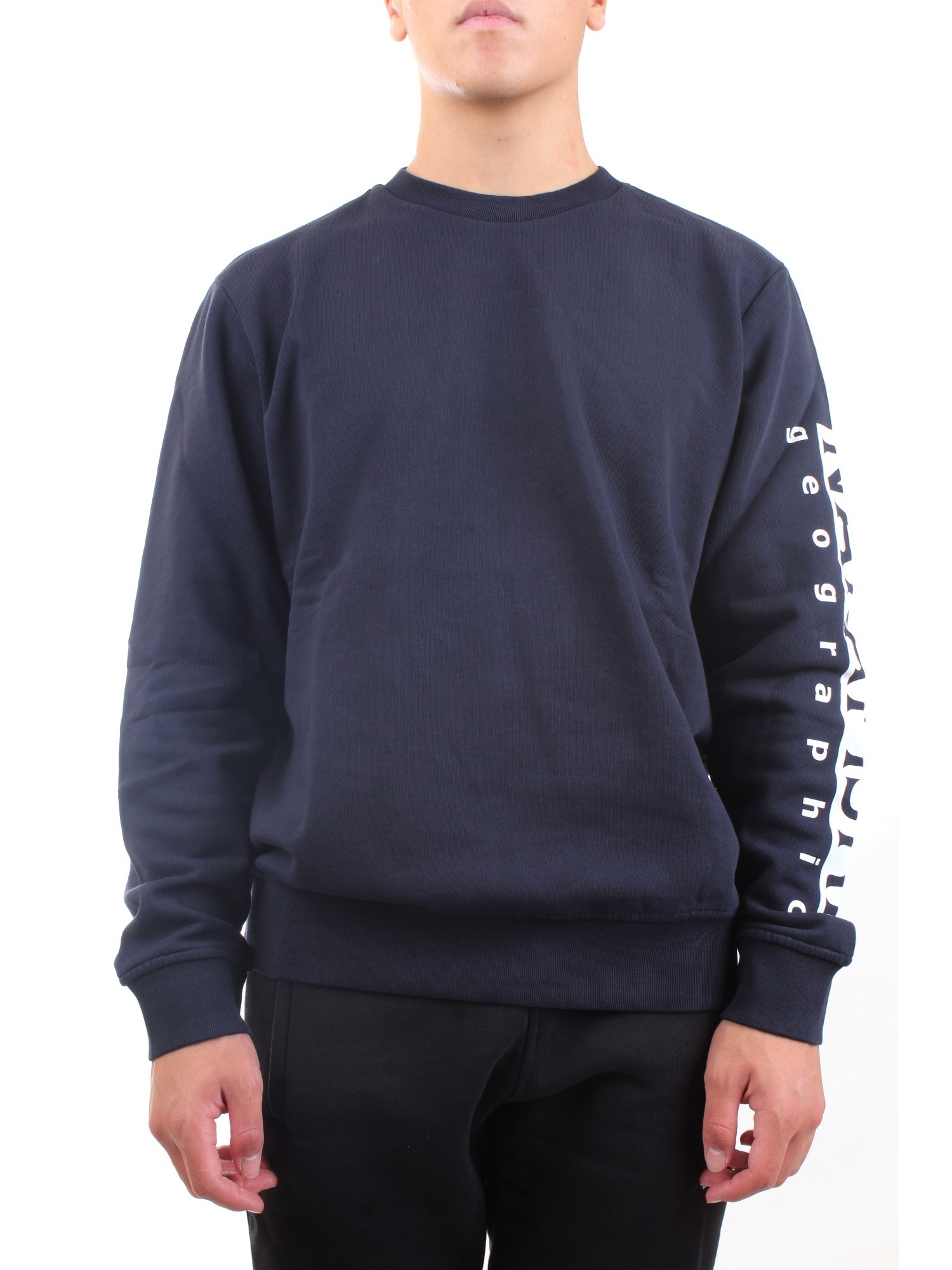 NAPAPIJRI NP0A4FQN Blue Clothing Man Sweater NAPAPIJRI NP0A4FQN Blue Clothing Man Sweater