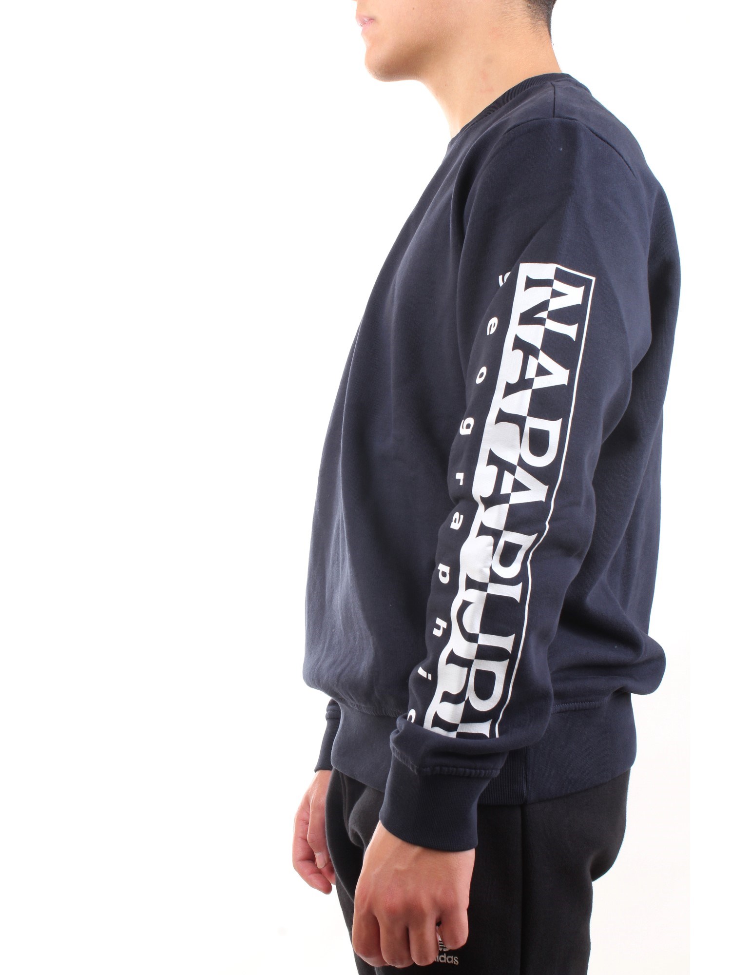 NAPAPIJRI NP0A4FQN Blue Clothing Man Sweater NAPAPIJRI NP0A4FQN Blue Clothing Man Sweater