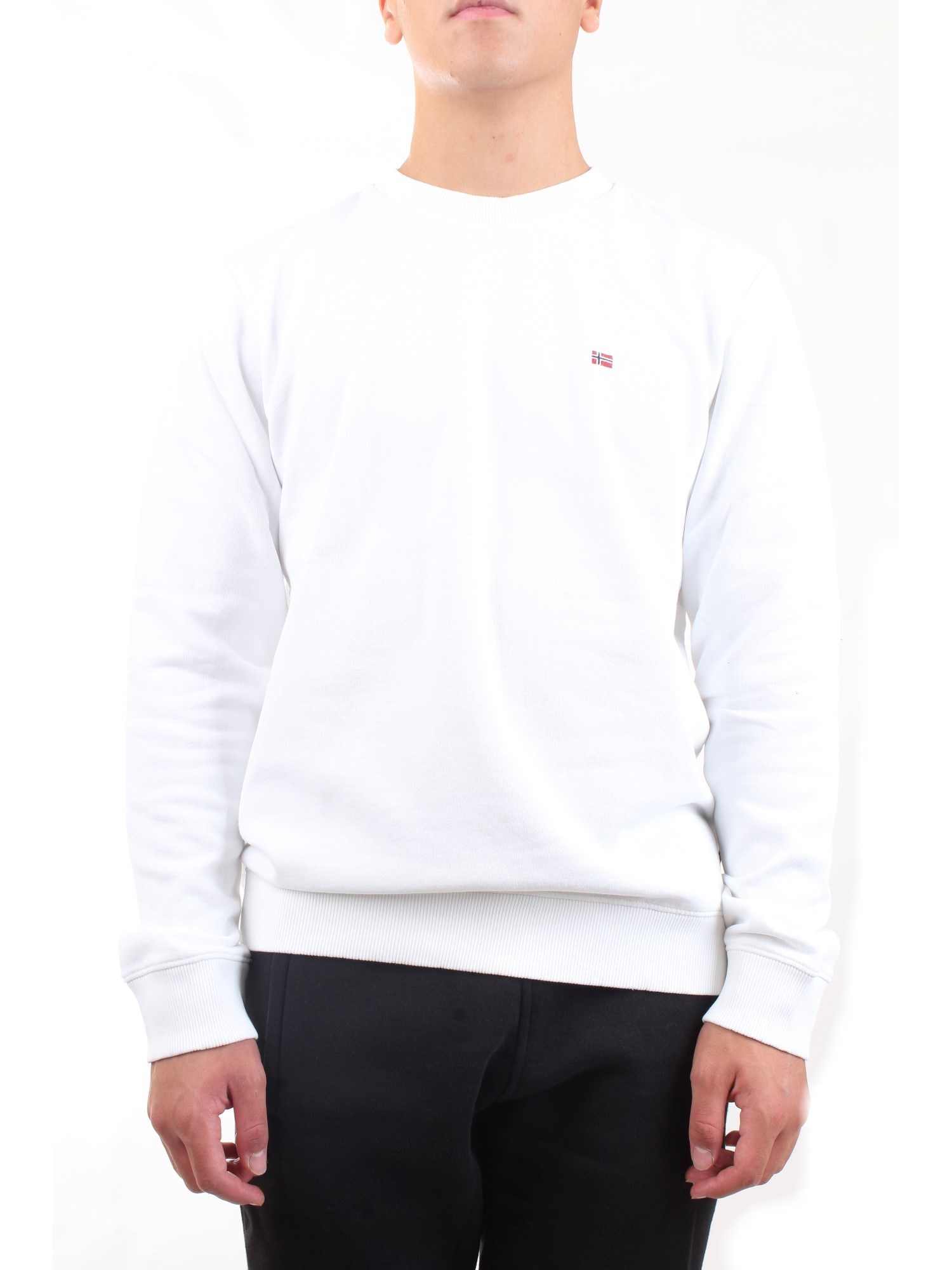 NAPAPIJRI NP0A4FQN White Clothing Man Sweater NAPAPIJRI NP0A4FQN White Clothing Man Sweater