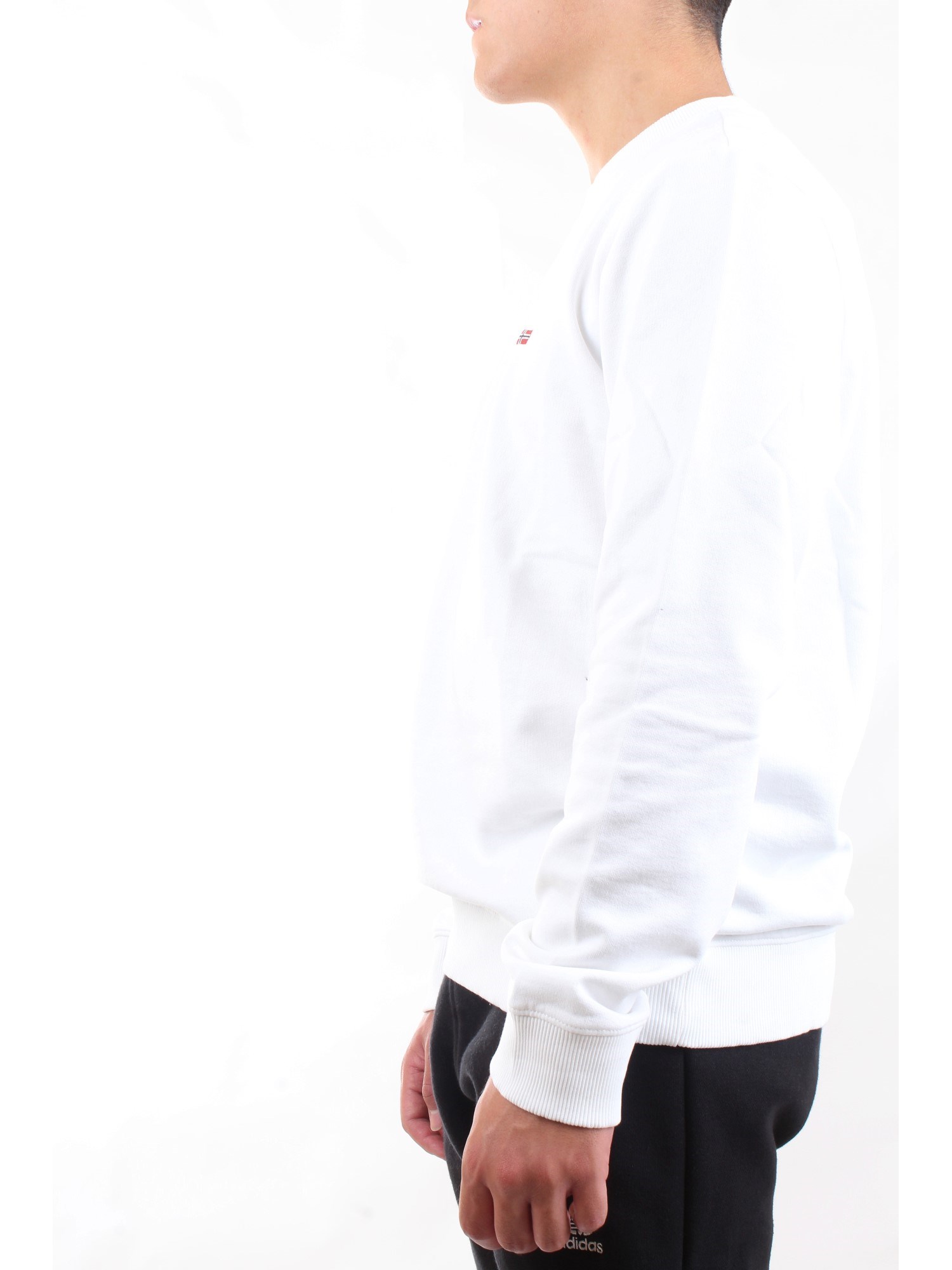 NAPAPIJRI NP0A4FQN White Clothing Man Sweater NAPAPIJRI NP0A4FQN White Clothing Man Sweater