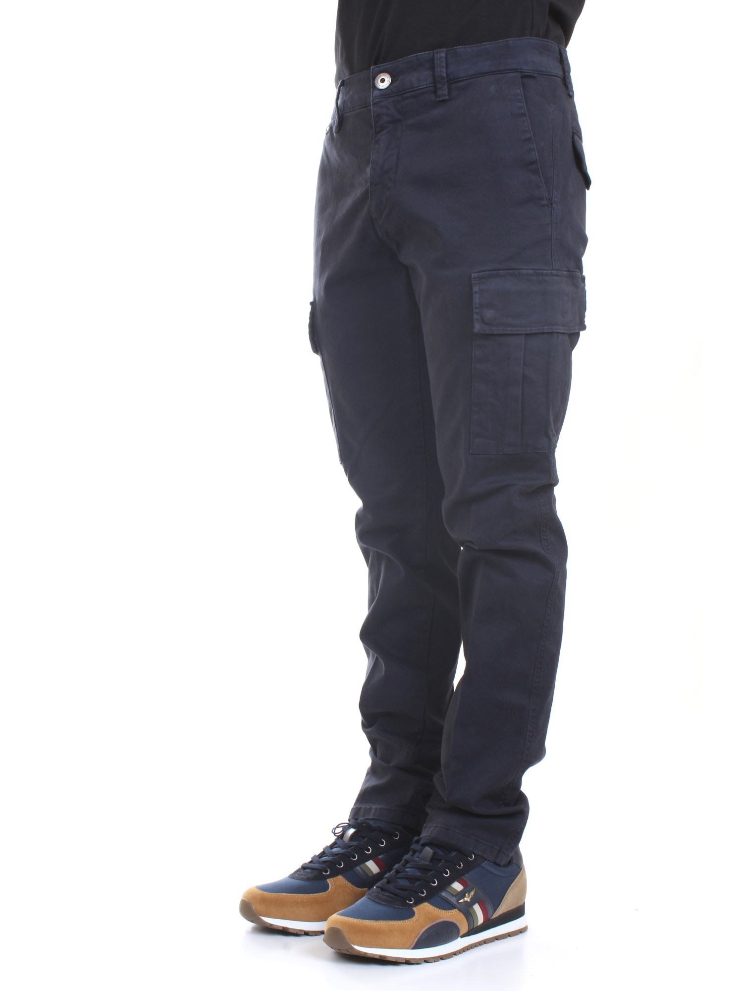 AERONAUTICA MILITARE 212PA1458CT2900 Blue Clothing Man Trousers AERONAUTICA MILITARE 212PA1458CT2900 Blue Clothing Man Trousers