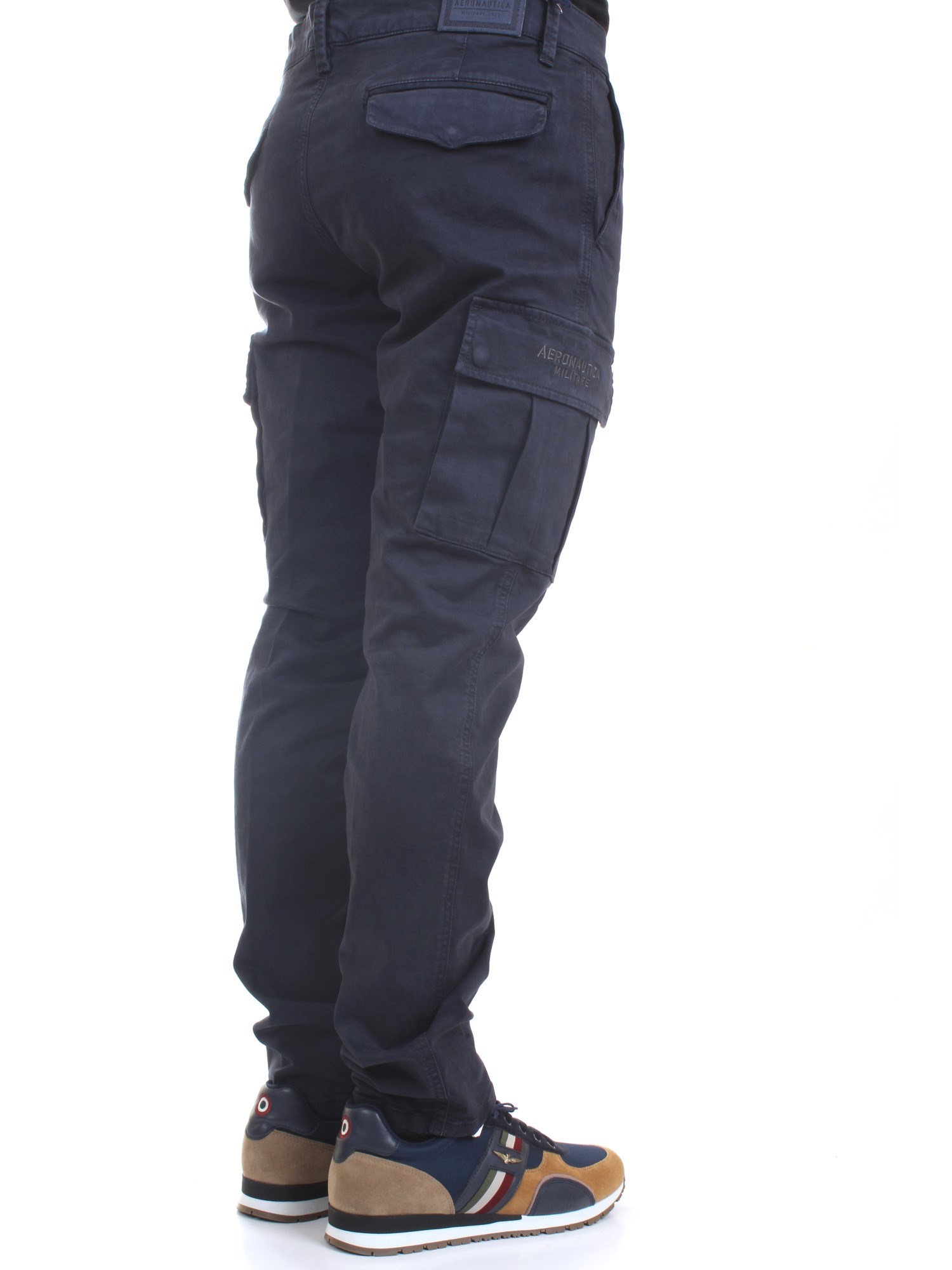 AERONAUTICA MILITARE 212PA1458CT2900 Blue Clothing Man Trousers AERONAUTICA MILITARE 212PA1458CT2900 Blue Clothing Man Trousers