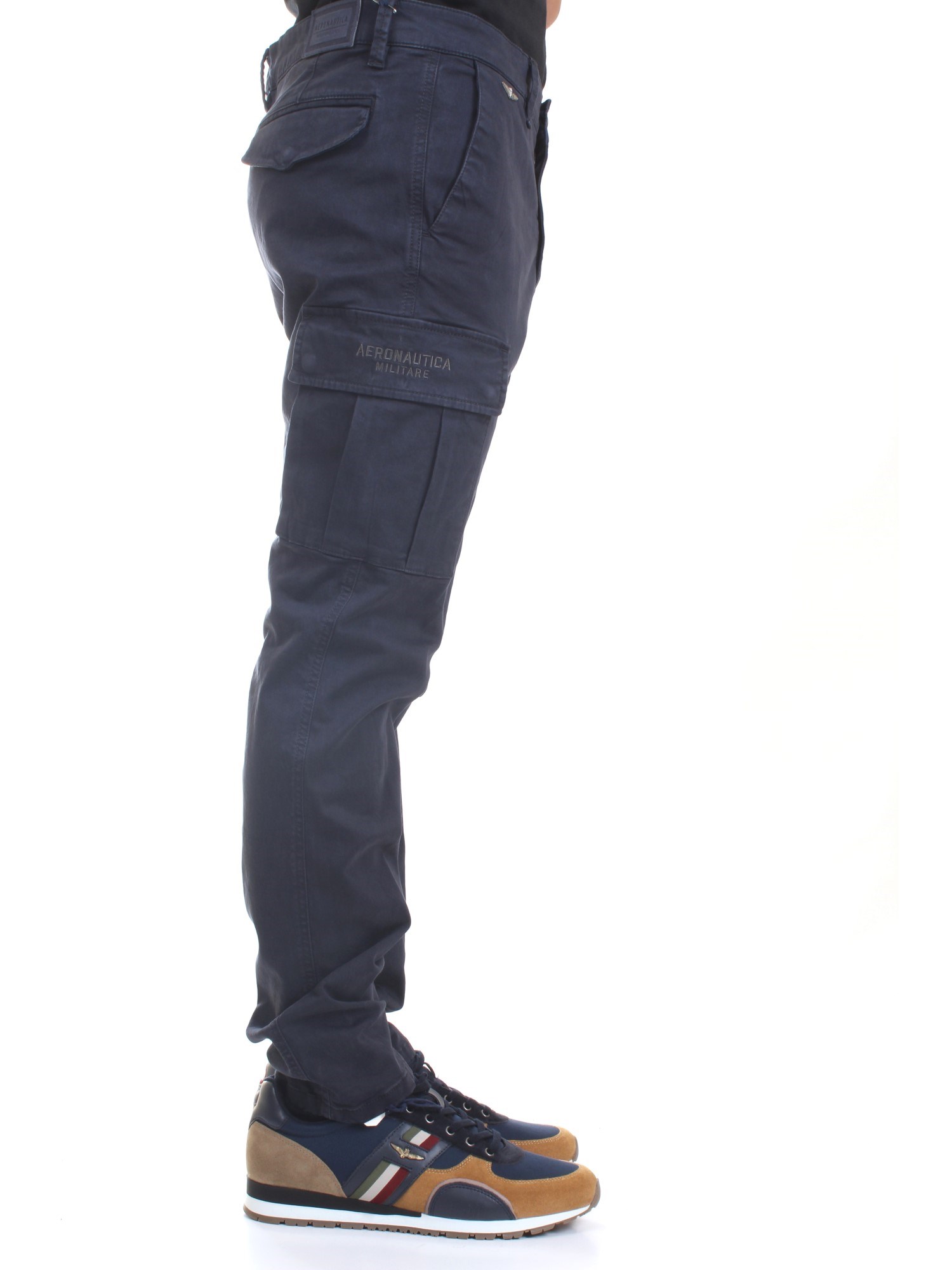 AERONAUTICA MILITARE 212PA1458CT2900 Blue Clothing Man Trousers AERONAUTICA MILITARE 212PA1458CT2900 Blue Clothing Man Trousers
