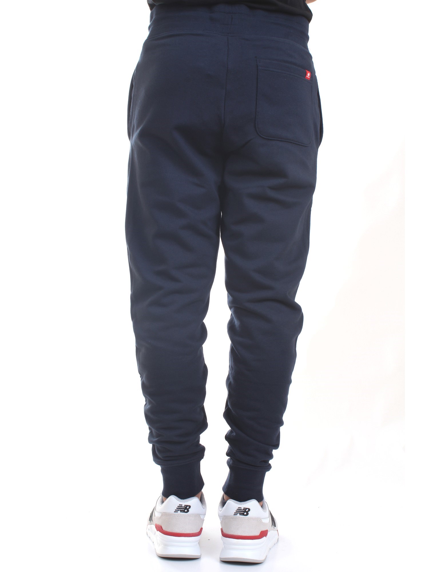 NEW BALANCE MP11590 Blue Clothing Man Trousers NEW BALANCE MP11590 Blue Clothing Man Trousers