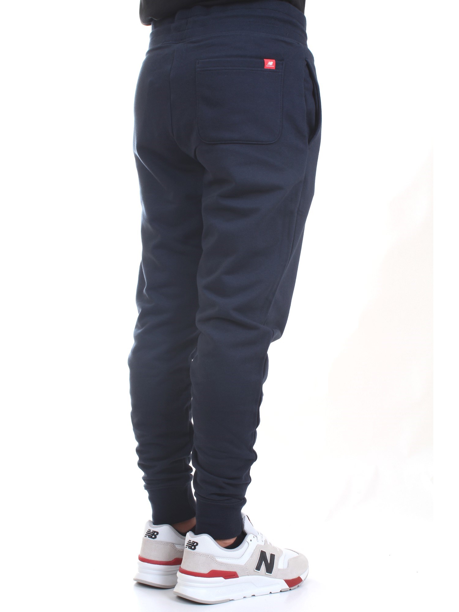 NEW BALANCE MP11590 Blue Clothing Man Trousers NEW BALANCE MP11590 Blue Clothing Man Trousers