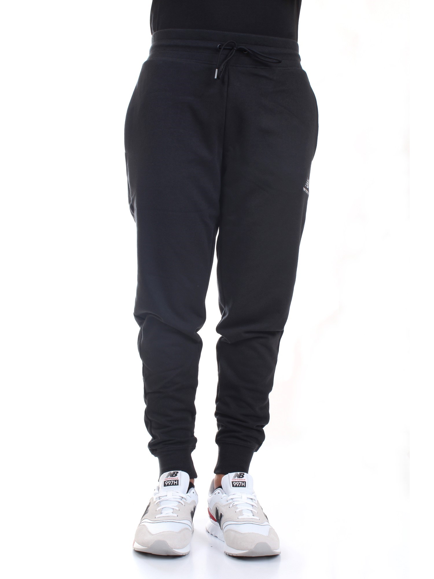 NEW BALANCE MP11590 Black Clothing Man Trousers NEW BALANCE MP11590 Black Clothing Man Trousers