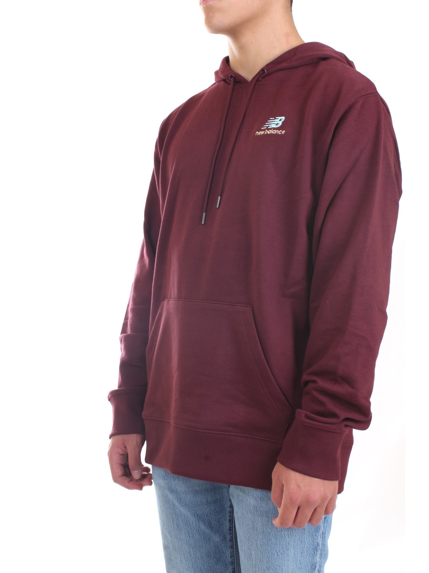 NEW BALANCE MT11550 Bordeaux Clothing Unisex Sweater NEW BALANCE MT11550 Bordeaux Clothing Unisex Sweater
