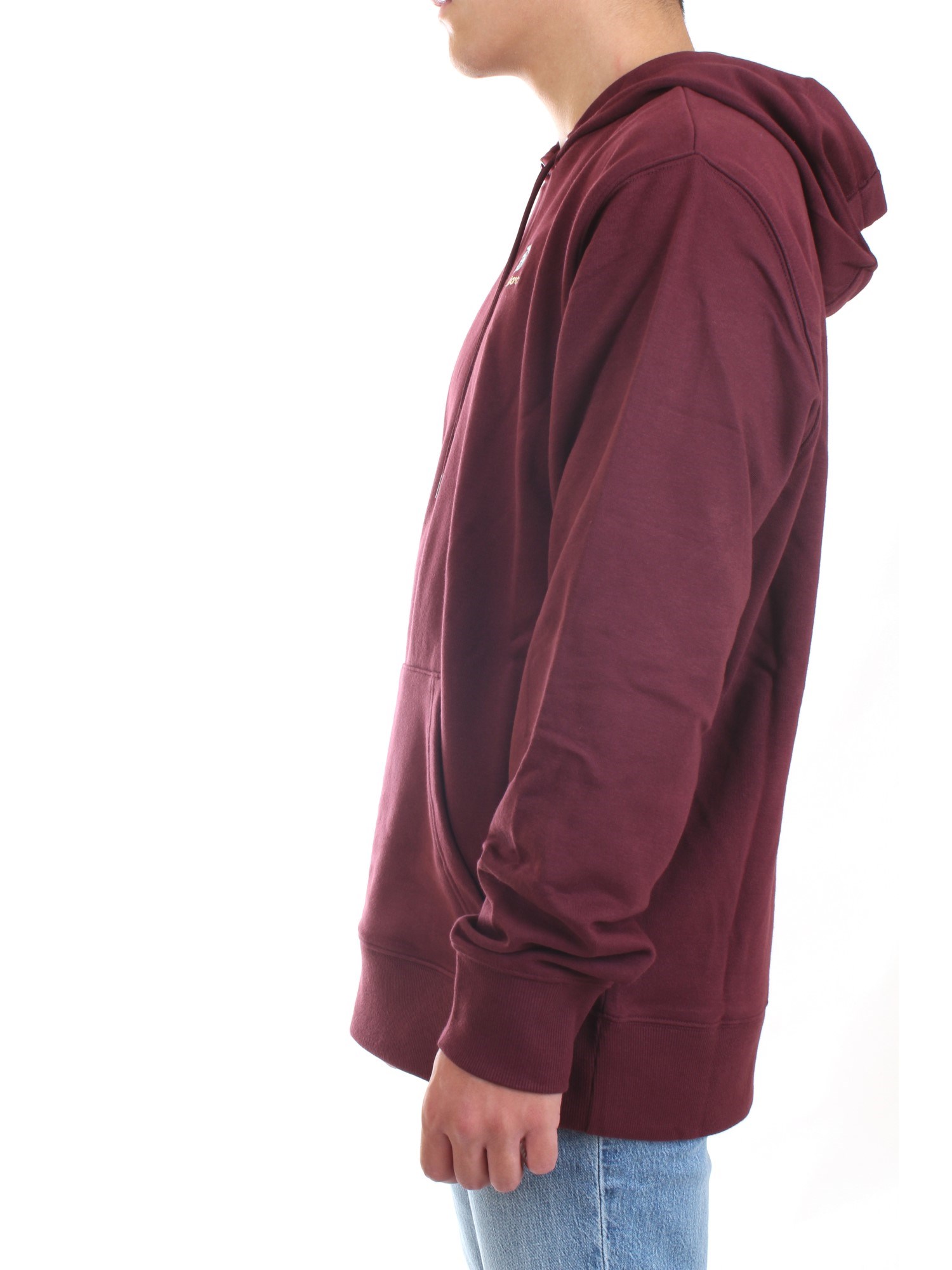 NEW BALANCE MT11550 Bordeaux Clothing Unisex Sweater NEW BALANCE MT11550 Bordeaux Clothing Unisex Sweater