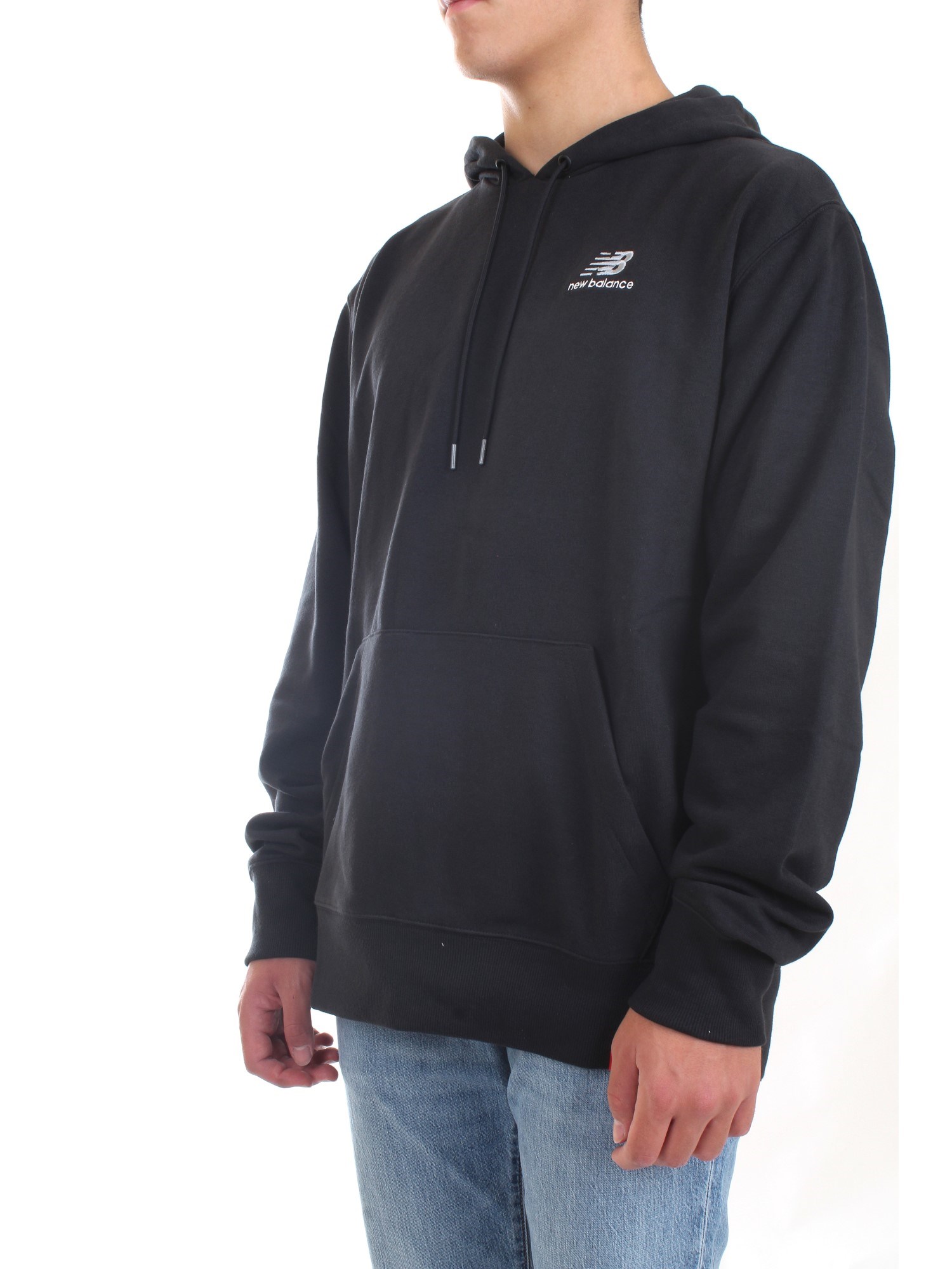 NEW BALANCE MT11550 Black Clothing Unisex Sweater NEW BALANCE MT11550 Black Clothing Unisex Sweater