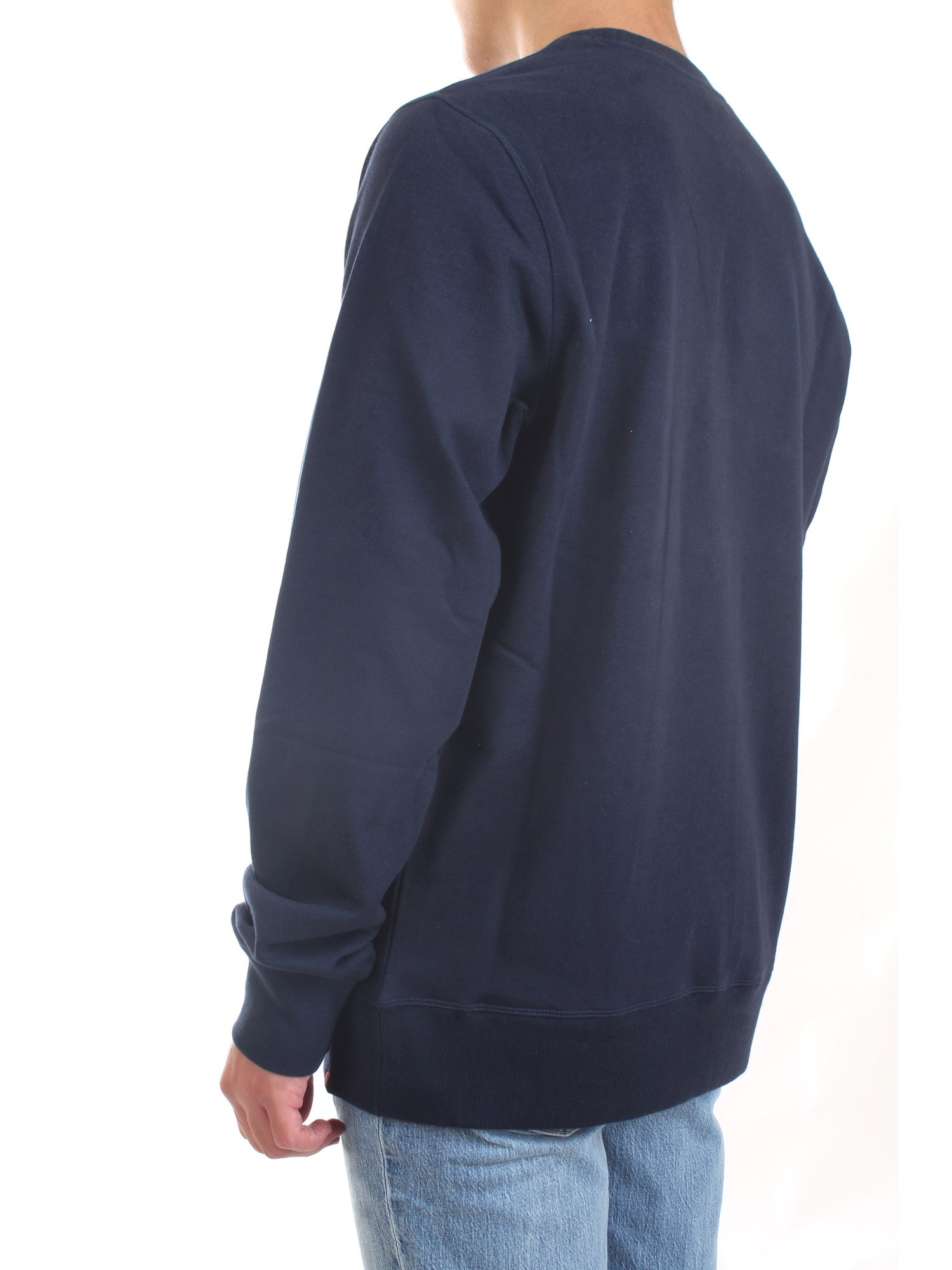 NEW BALANCE MT03560 Blue Clothing Man Sweater NEW BALANCE MT03560 Blue Clothing Man Sweater