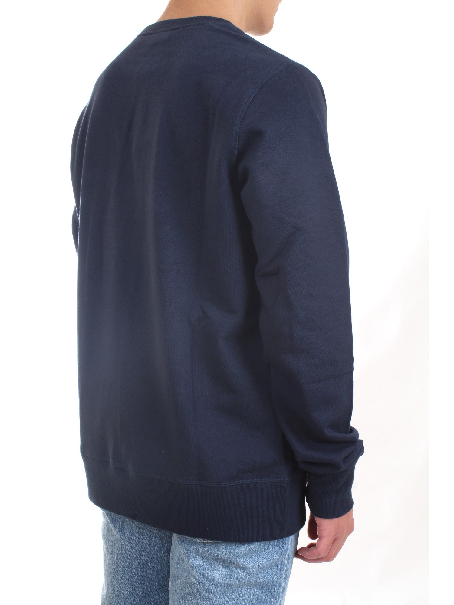NEW BALANCE MT03560 Blue Clothing Man Sweater NEW BALANCE MT03560 Blue Clothing Man Sweater