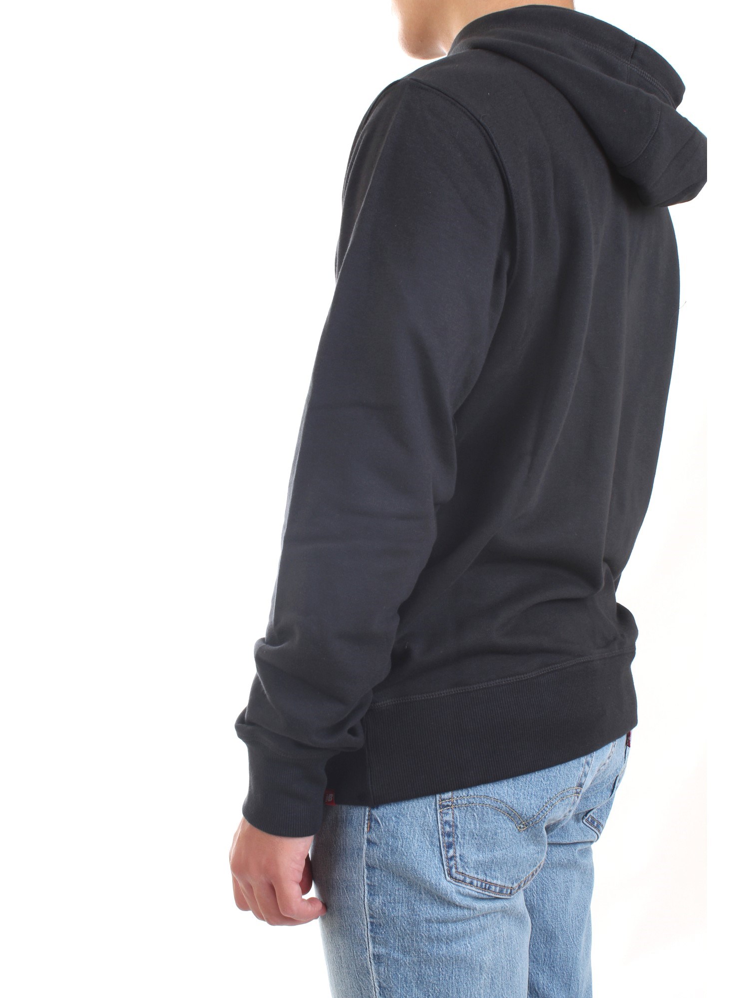 NEW BALANCE MJ3558 Black Clothing Man Sweater NEW BALANCE MJ3558 Black Clothing Man Sweater