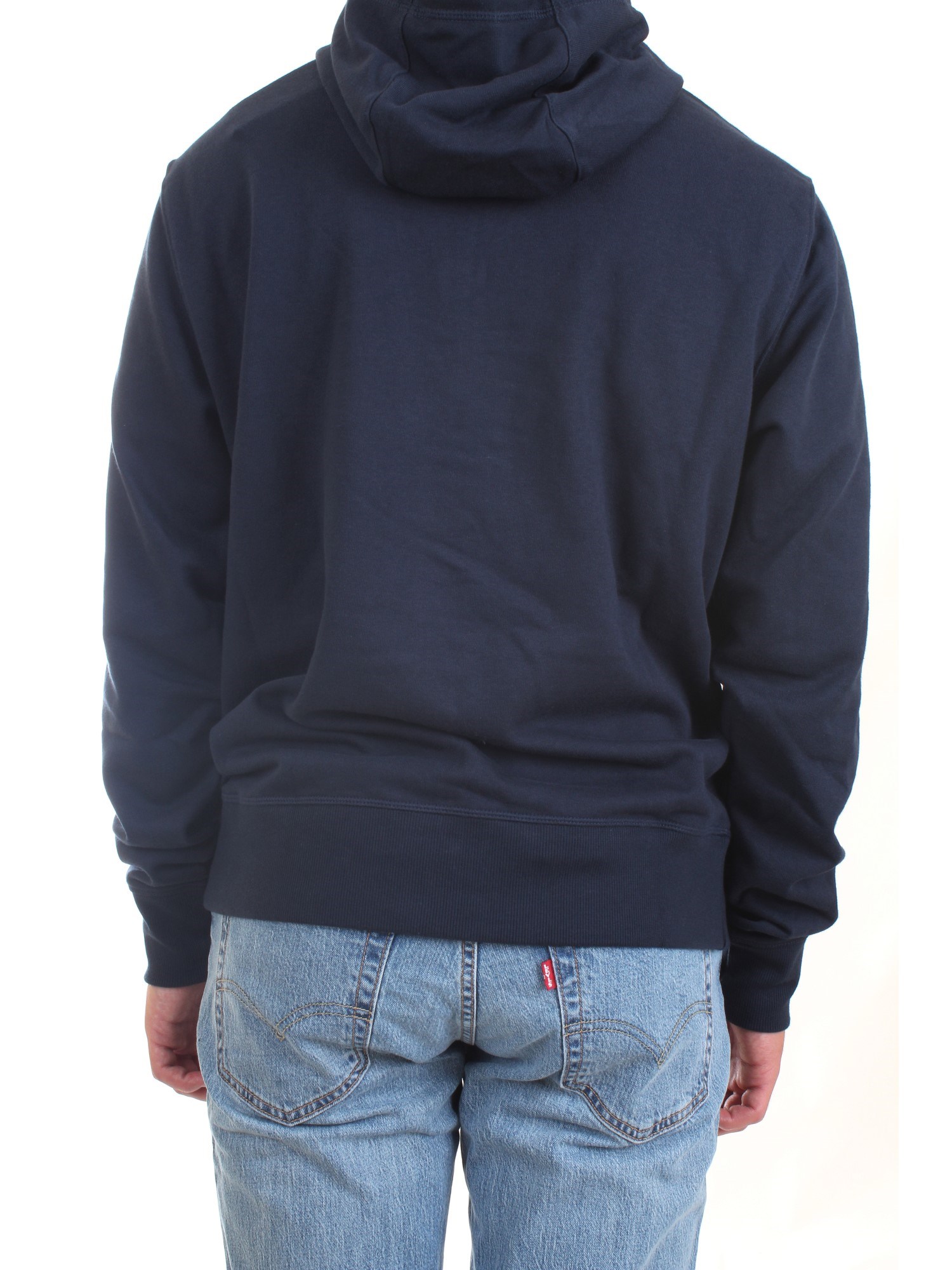 NEW BALANCE MJ3558 Blue Clothing Man Sweater NEW BALANCE MJ3558 Blue Clothing Man Sweater