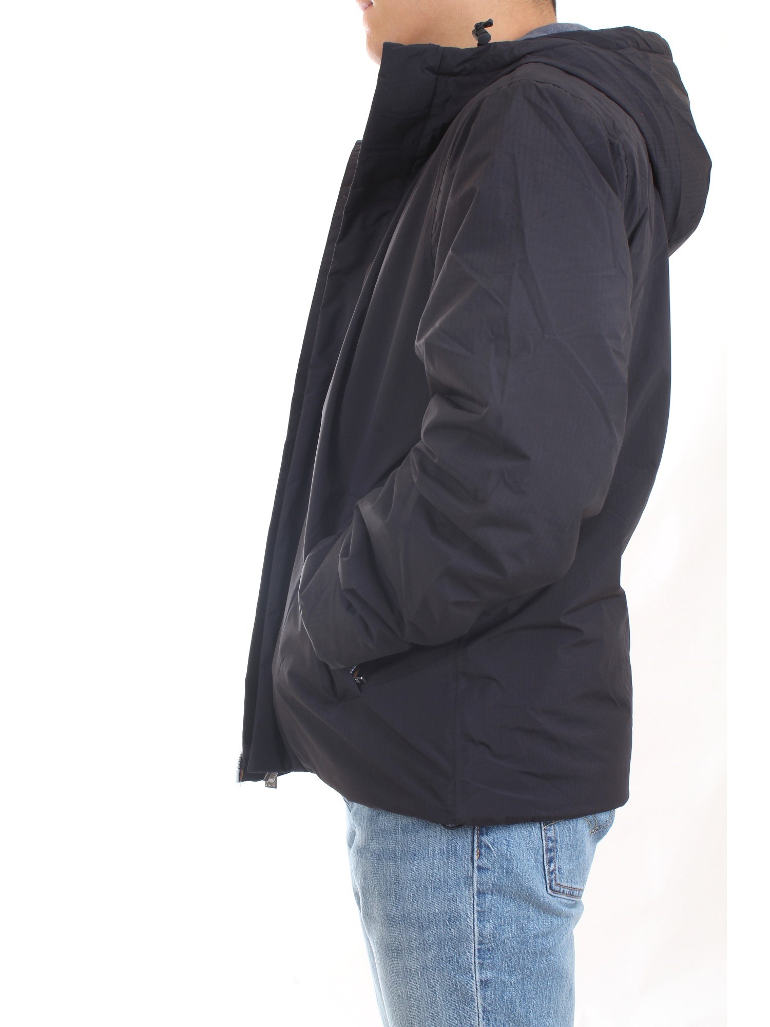 K-WAY K1119KW Black Clothing Man Jacket K-WAY K1119KW Black Clothing Man Jacket