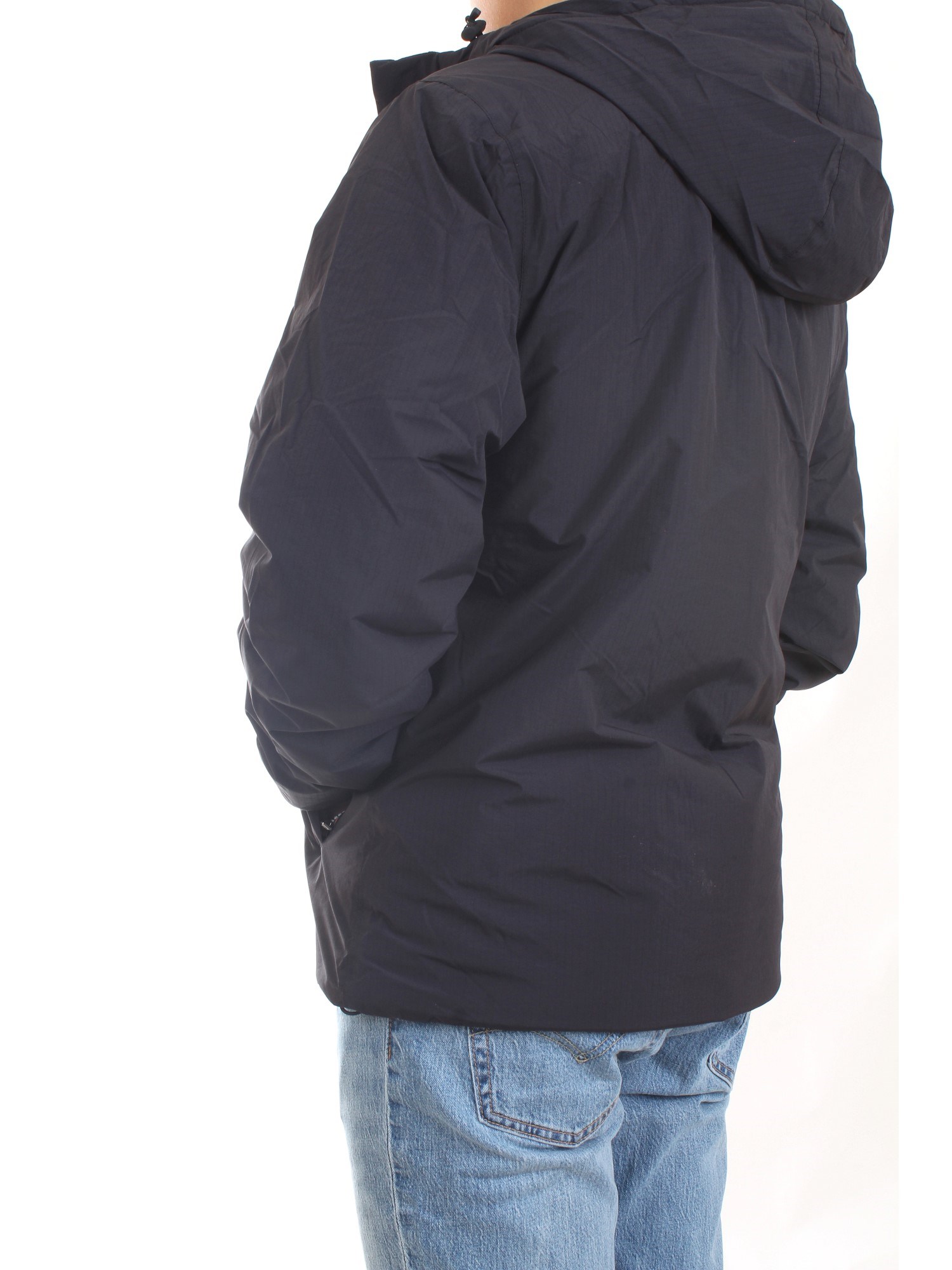 K-WAY K1119KW Black Clothing Man Jacket K-WAY K1119KW Black Clothing Man Jacket