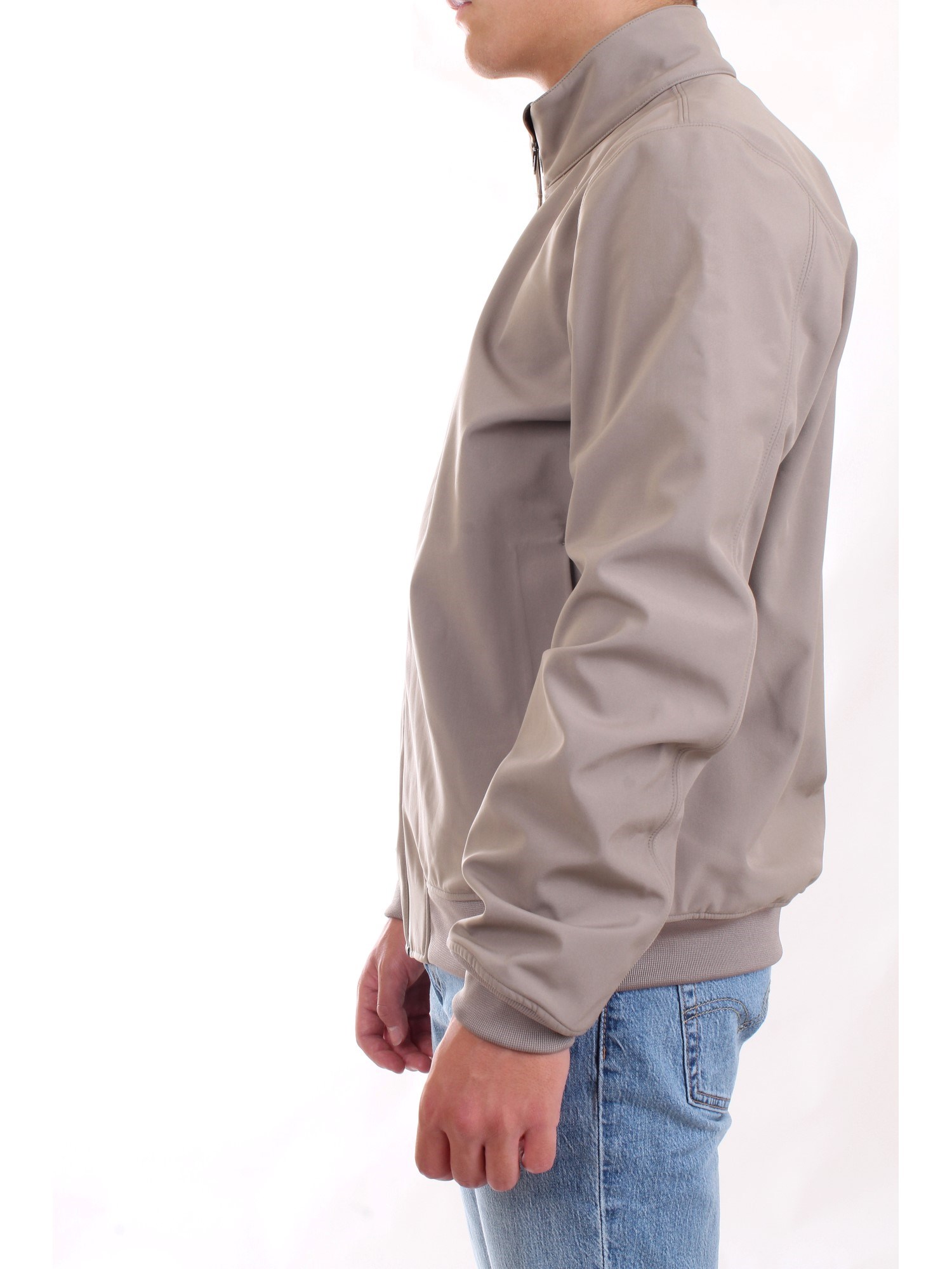 K-WAY K111B1W Beige Clothing Man Jacket K-WAY K111B1W Beige Clothing Man Jacket