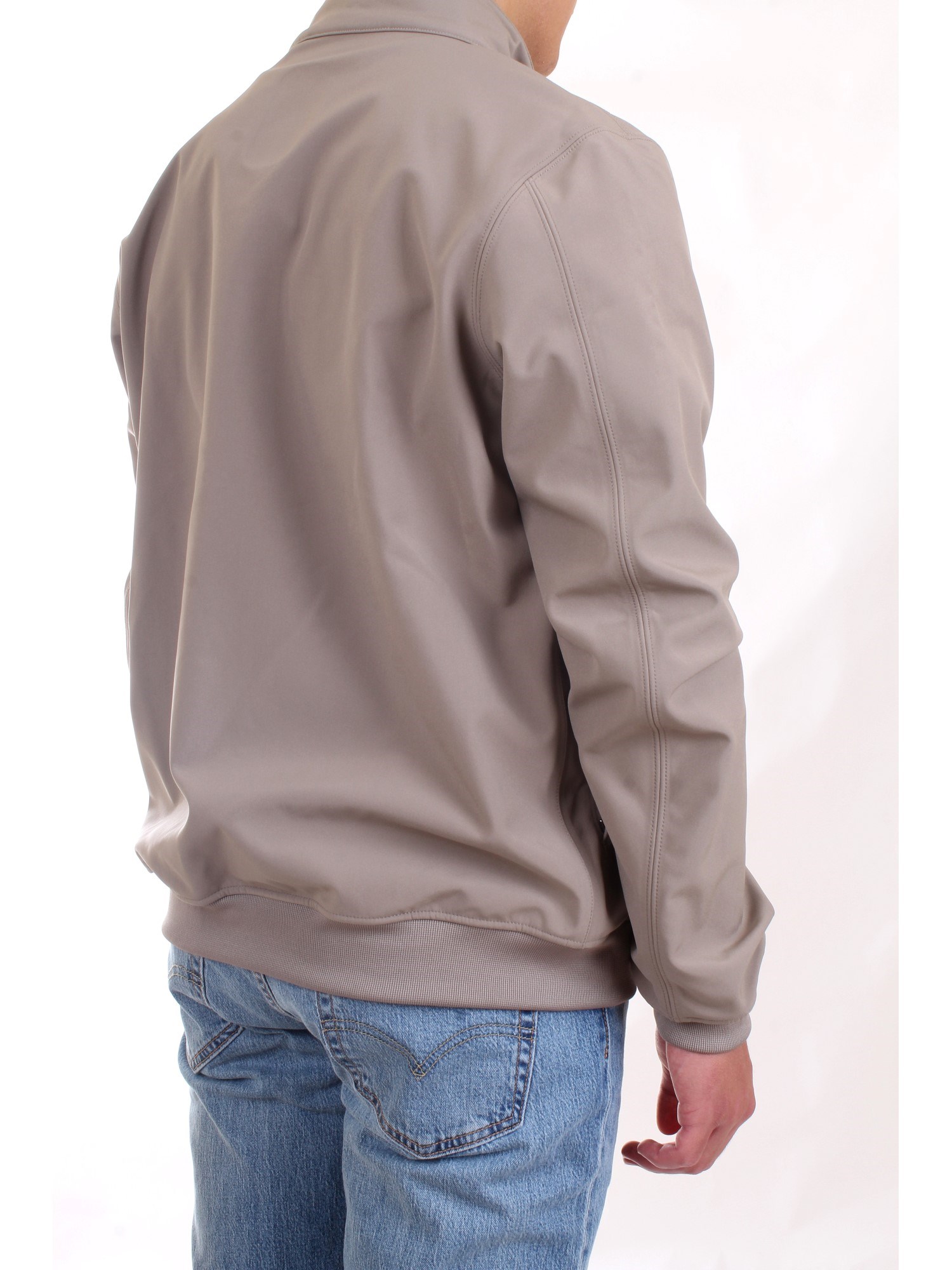 K-WAY K111B1W Beige Clothing Man Jacket K-WAY K111B1W Beige Clothing Man Jacket