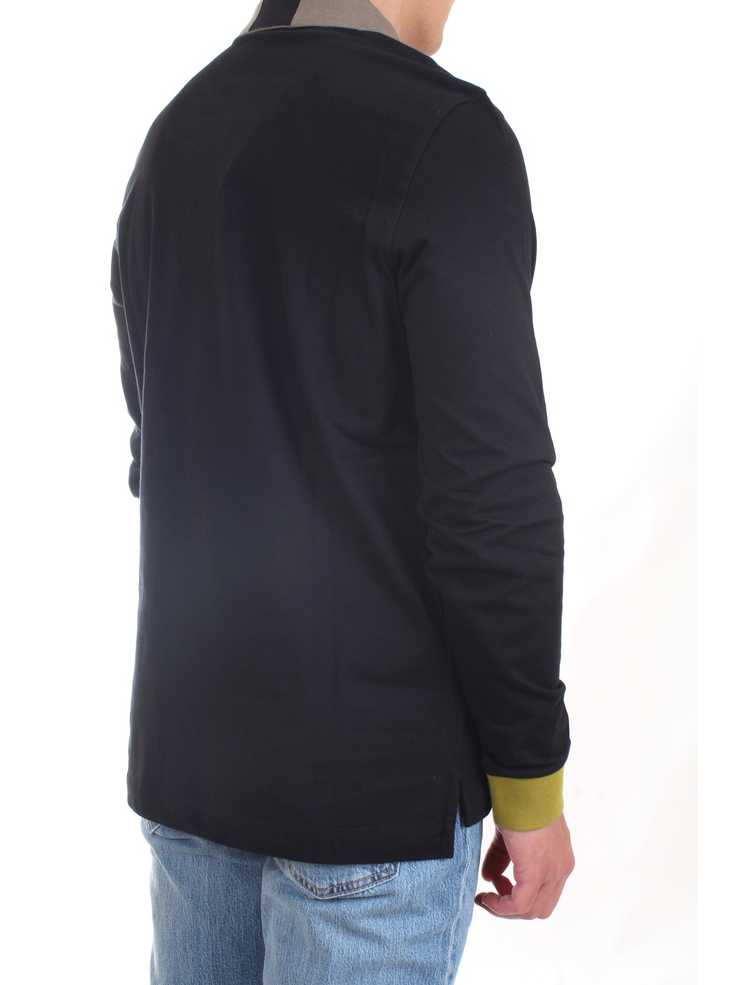 AERONAUTICA MILITARE 212PO1575P173 Black Clothing Man Polo shirt AERONAUTICA MILITARE 212PO1575P173 Black Clothing Man Polo shirt