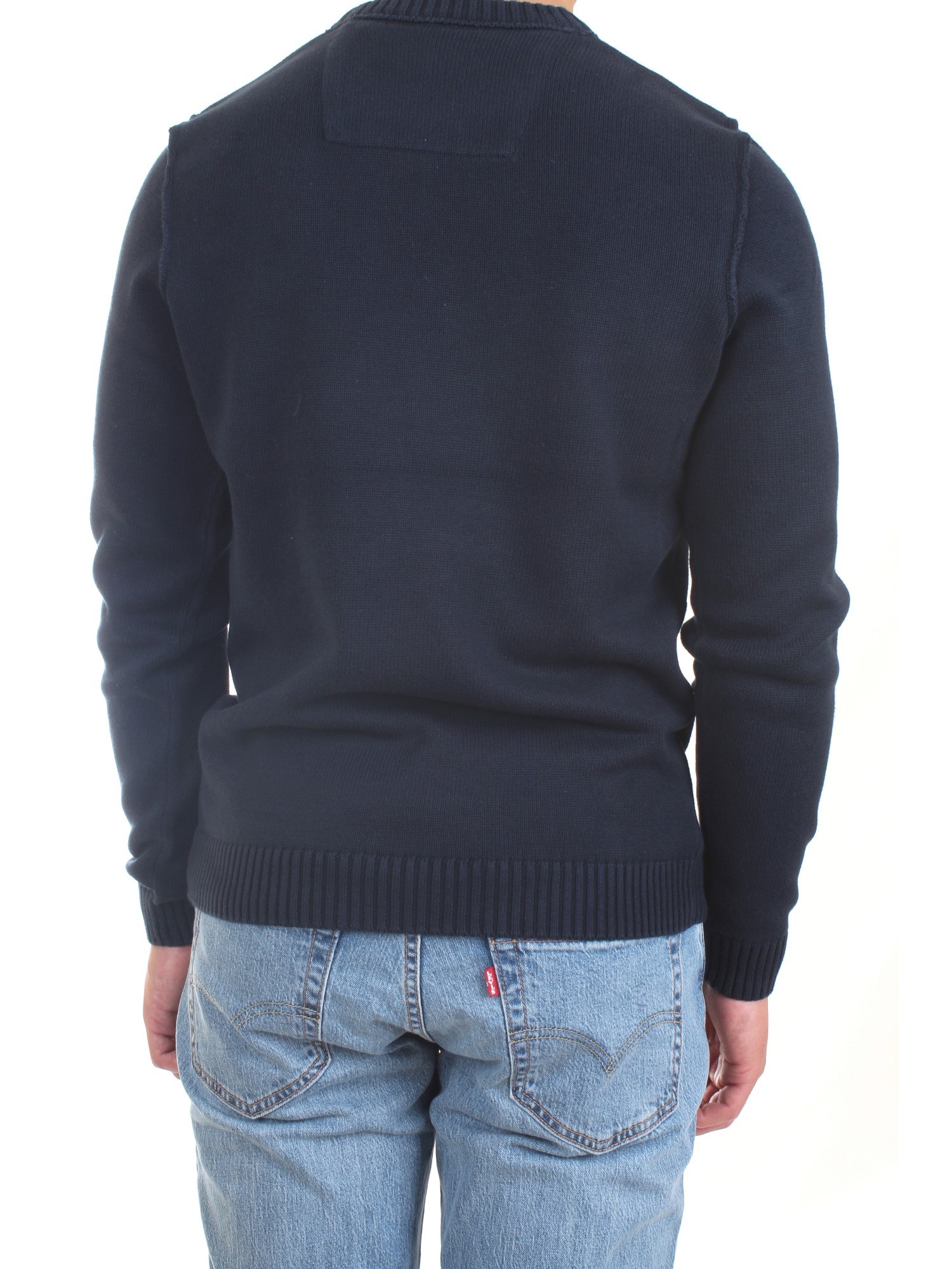 AERONAUTICA MILITARE 212MA1276L408 Blue Clothing Man Sweater AERONAUTICA MILITARE 212MA1276L408 Blue Clothing Man Sweater