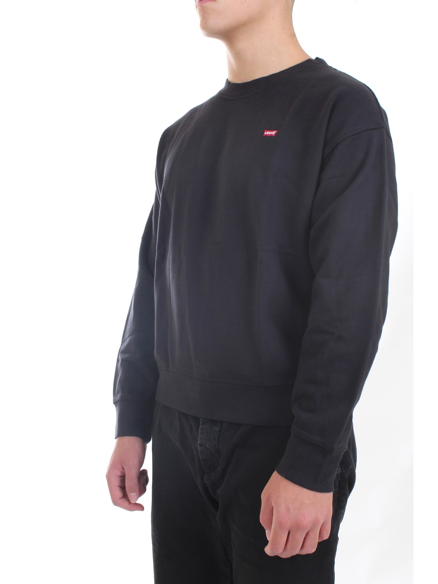 LEVI'S 24688 0006 Black Clothing Unisex Sweater LEVI'S 24688 0006 Black Clothing Unisex Sweater