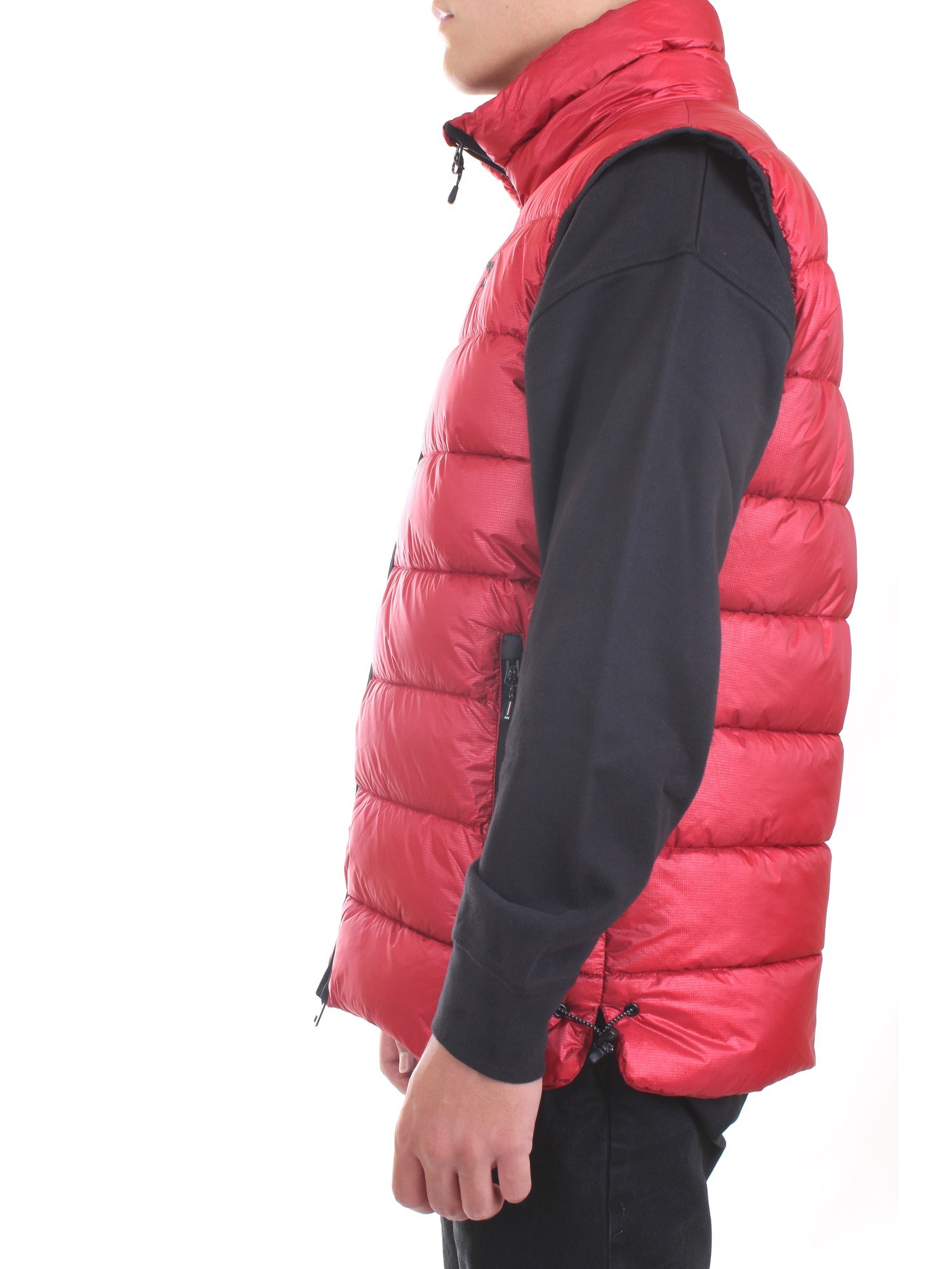 AERONAUTICA MILITARE 212AB1968CT2878 Red Clothing Man Gilet AERONAUTICA MILITARE 212AB1968CT2878 Red Clothing Man Gilet