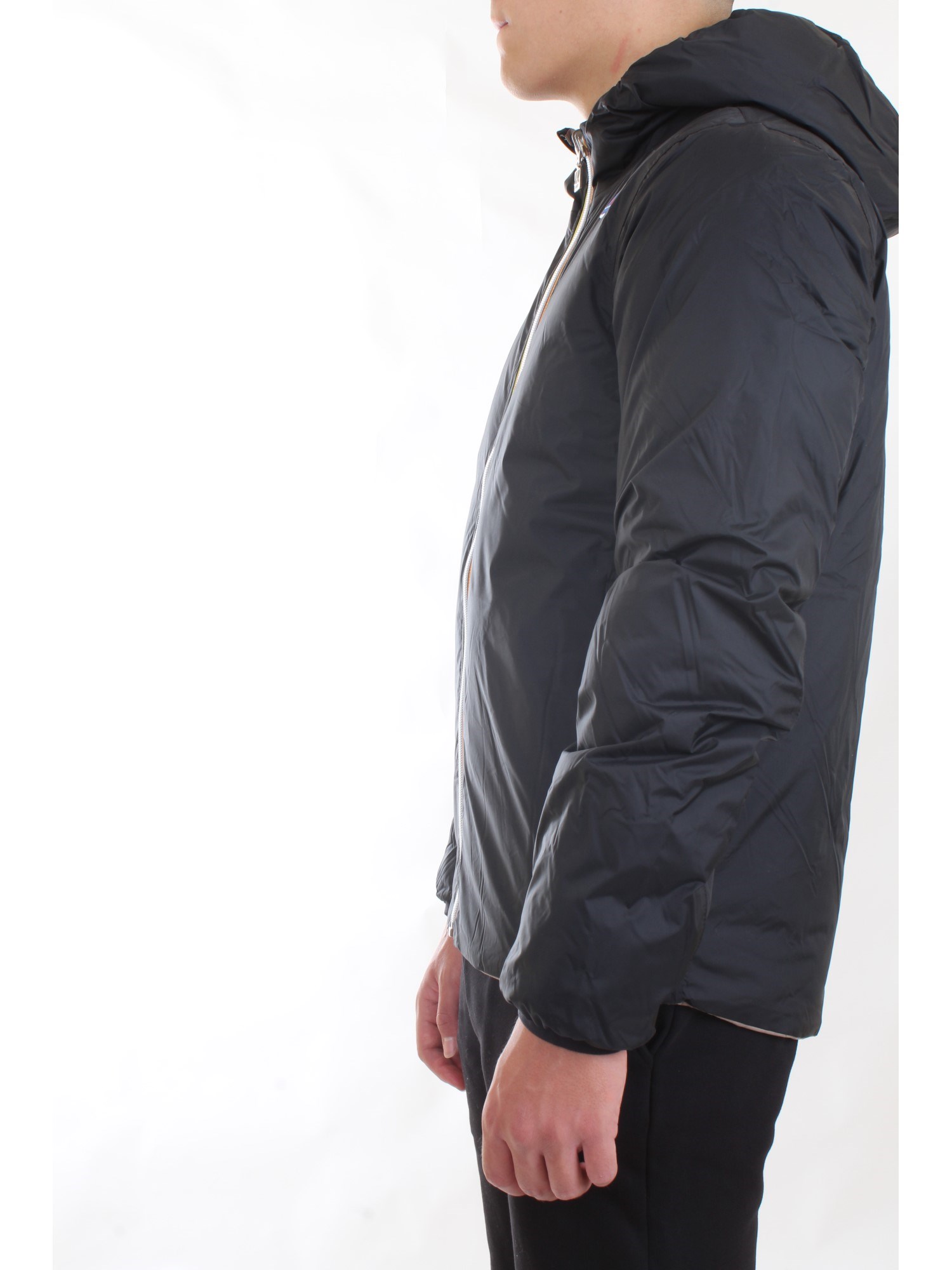 K-WAY K111BEW Black Clothing Man Duvet K-WAY K111BEW Black Clothing Man Duvet