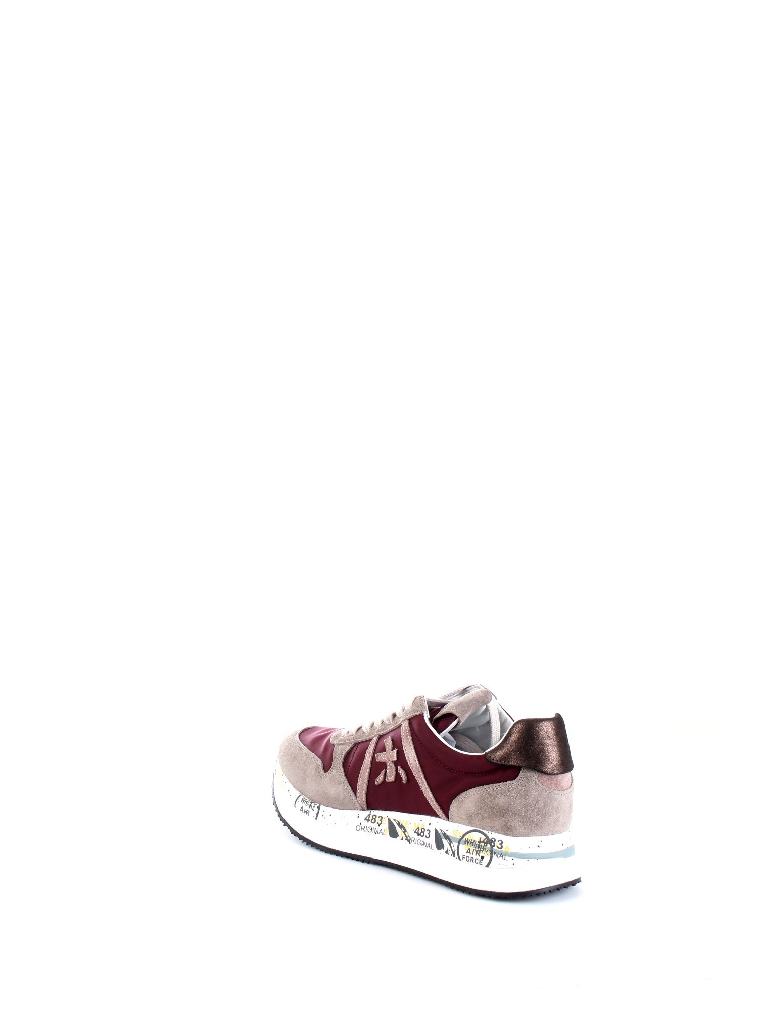PREMIATA TRIS 5401 Wine Shoes Woman Sneakers PREMIATA TRIS 5401 Wine Shoes Woman Sneakers