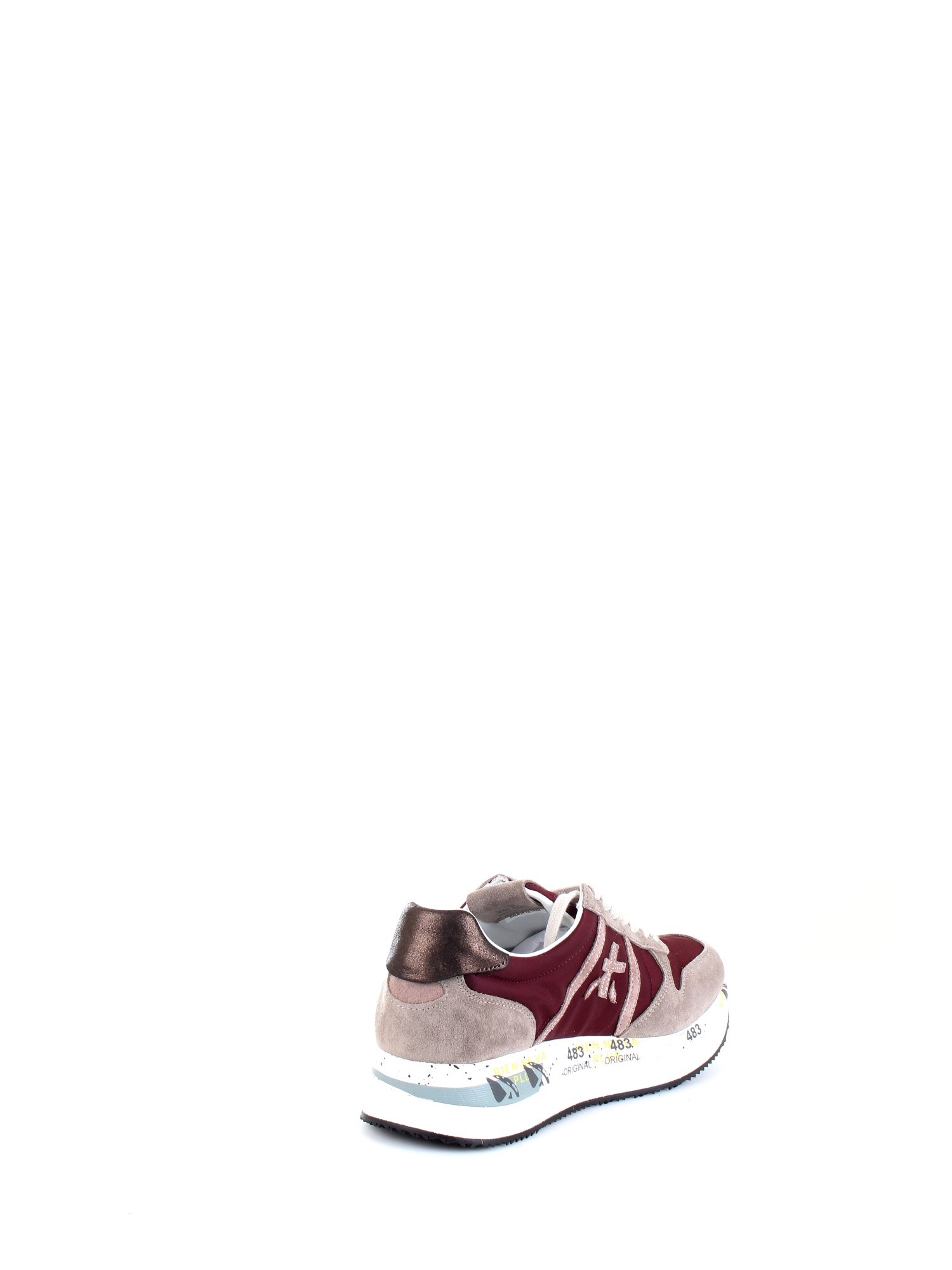 PREMIATA TRIS 5401 Wine Shoes Woman Sneakers PREMIATA TRIS 5401 Wine Shoes Woman Sneakers
