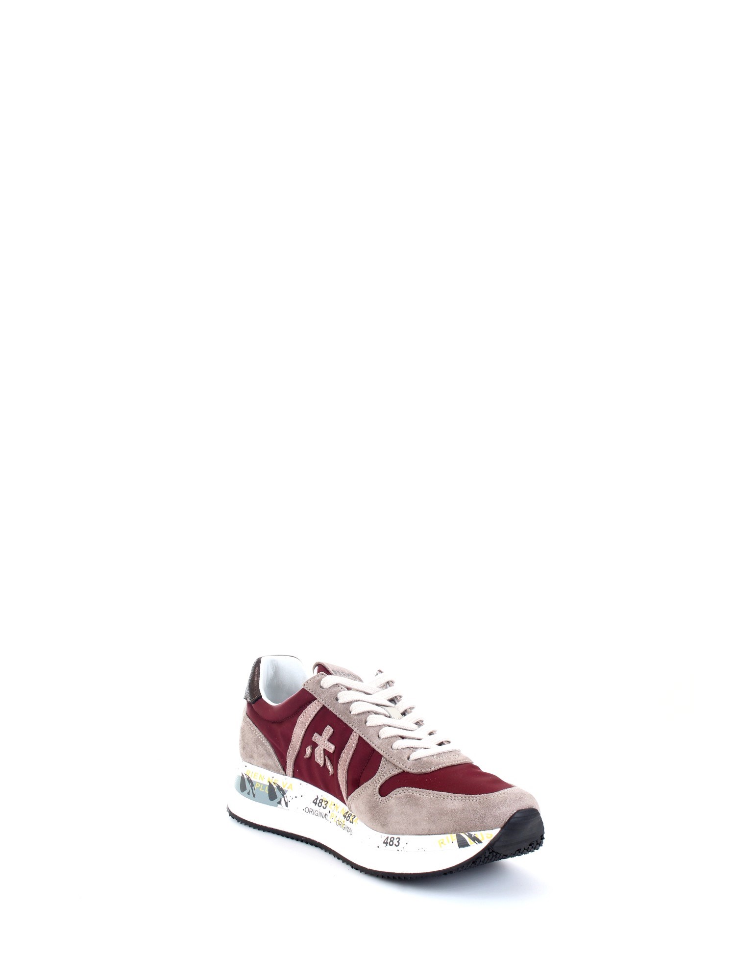 PREMIATA TRIS 5401 Wine Shoes Woman Sneakers PREMIATA TRIS 5401 Wine Shoes Woman Sneakers