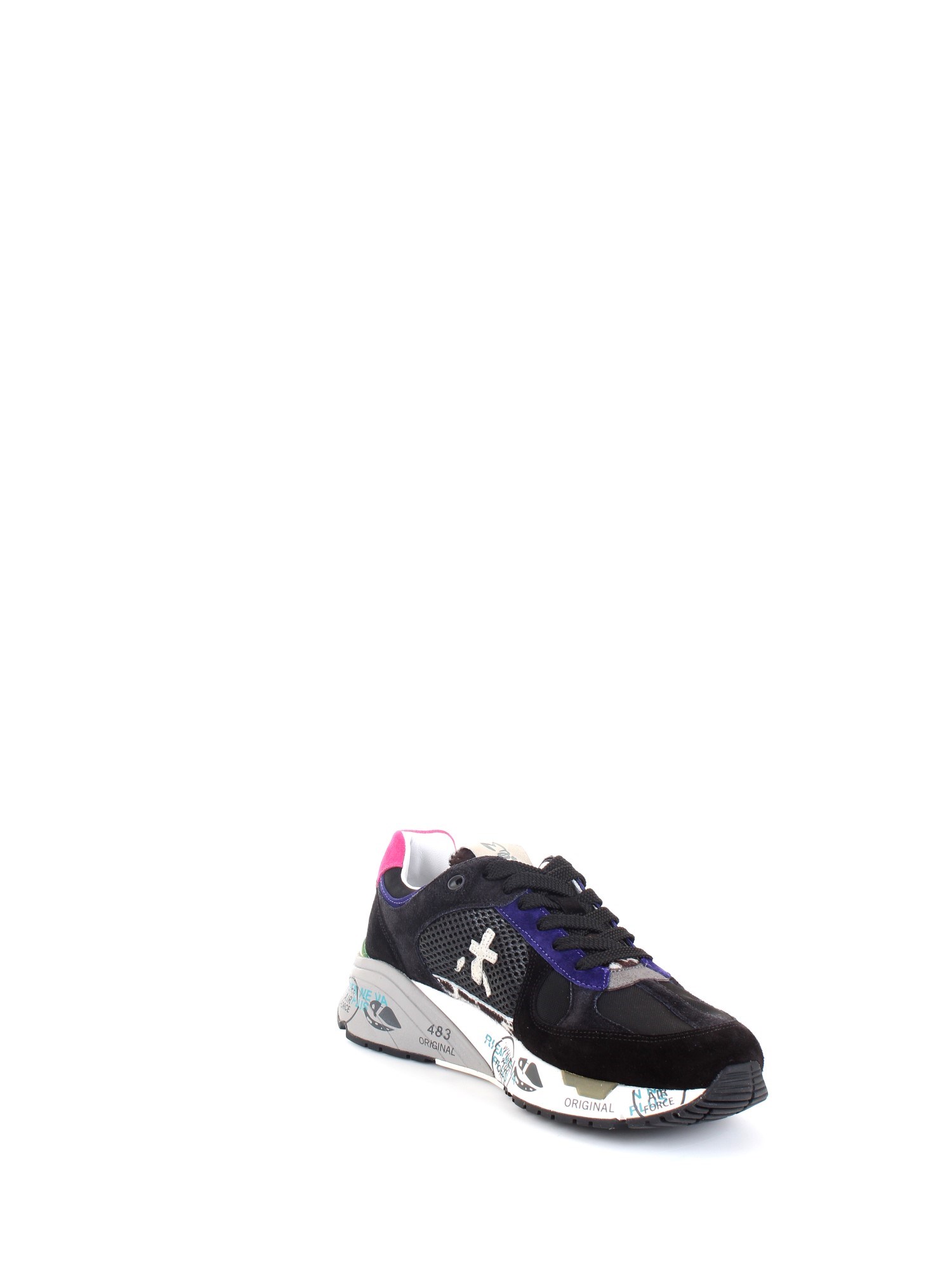 PREMIATA MASED 5487 Black Shoes Woman Sneakers PREMIATA MASED 5487 Black Shoes Woman Sneakers