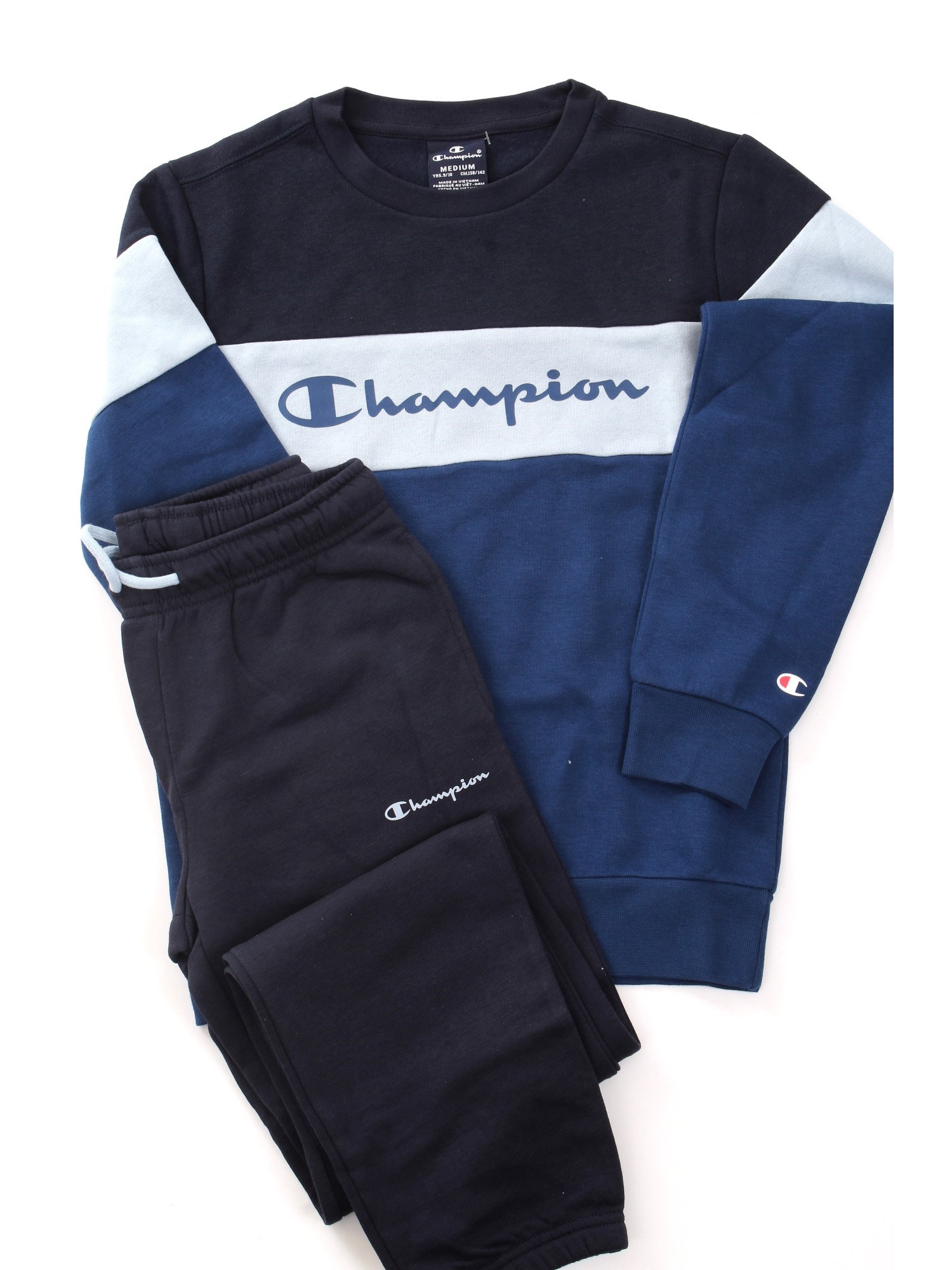 CHAMPION 305817 Blue Clothing Child Gymnastic suits CHAMPION 305817 Blue Clothing Child Gymnastic suits