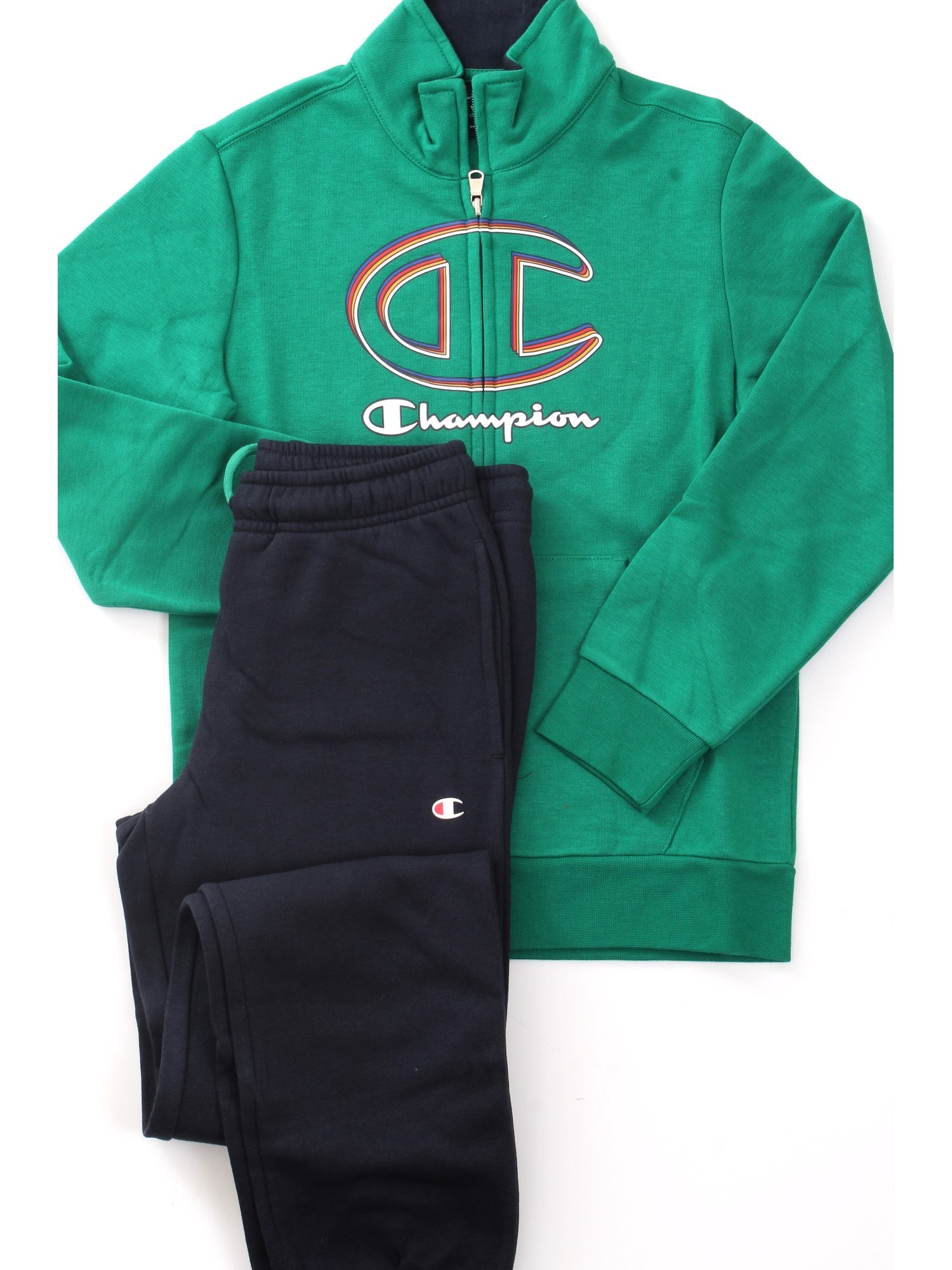 CHAMPION 305812 Verde Abbigliamento Bambino Tute da ginnastica CHAMPION 305812 Verde Abbigliamento Bambino Tute da ginnastica