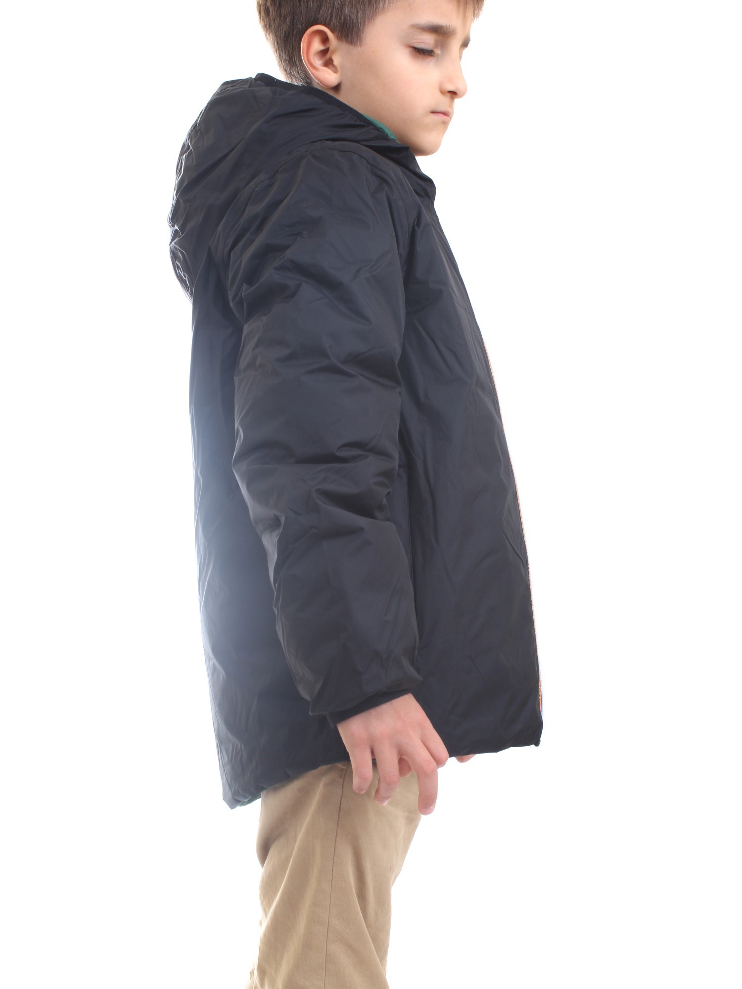 K-WAY K111BEW ACN Black Clothing Child Duvet K-WAY K111BEW ACN Black Clothing Child Duvet