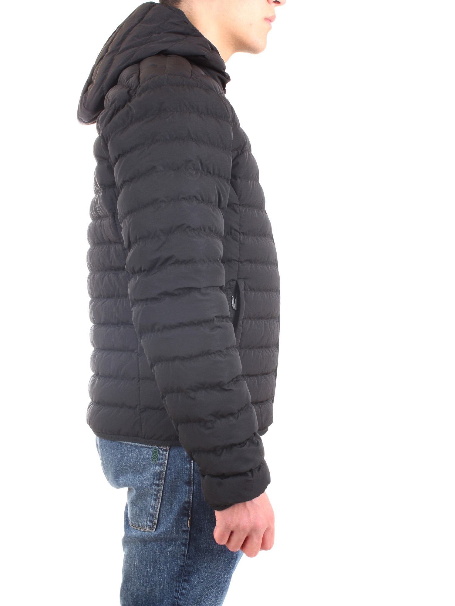 Lacoste BH1930 00 Black Clothing Man Duvet Lacoste BH1930 00 Black Clothing Man Duvet