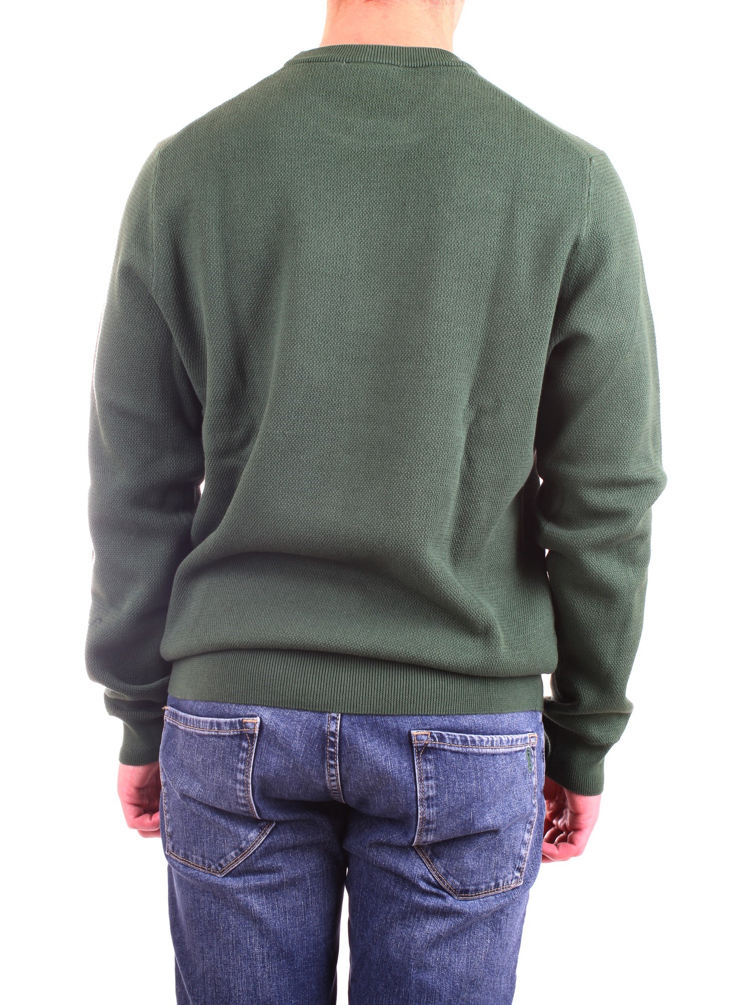 Lacoste AH1964 00 Green Clothing Man Sweater Lacoste AH1964 00 Green Clothing Man Sweater