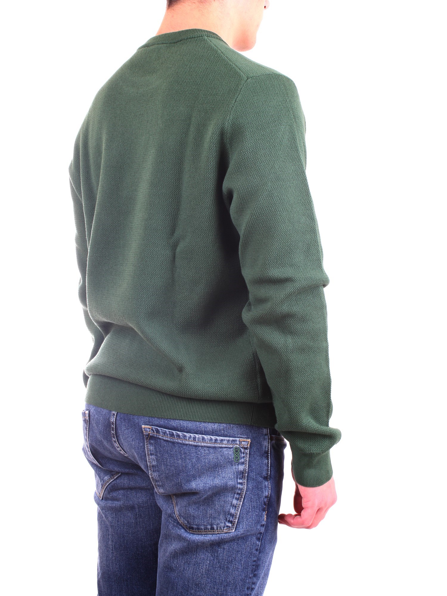 Lacoste AH1964 00 Green Clothing Man Sweater Lacoste AH1964 00 Green Clothing Man Sweater