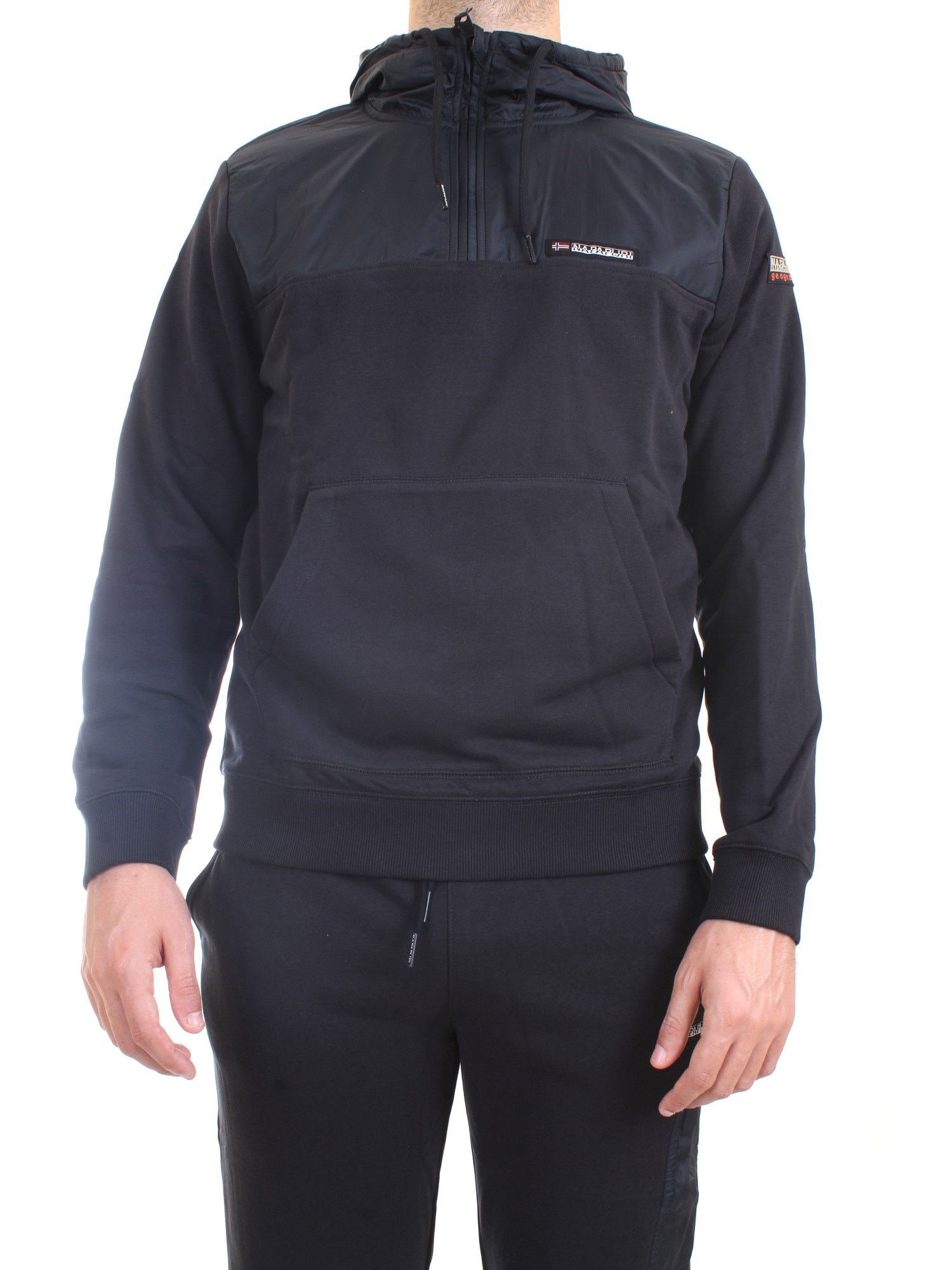 NAPAPIJRI NP0A4FQF Black Clothing Man Sweater NAPAPIJRI NP0A4FQF Black Clothing Man Sweater